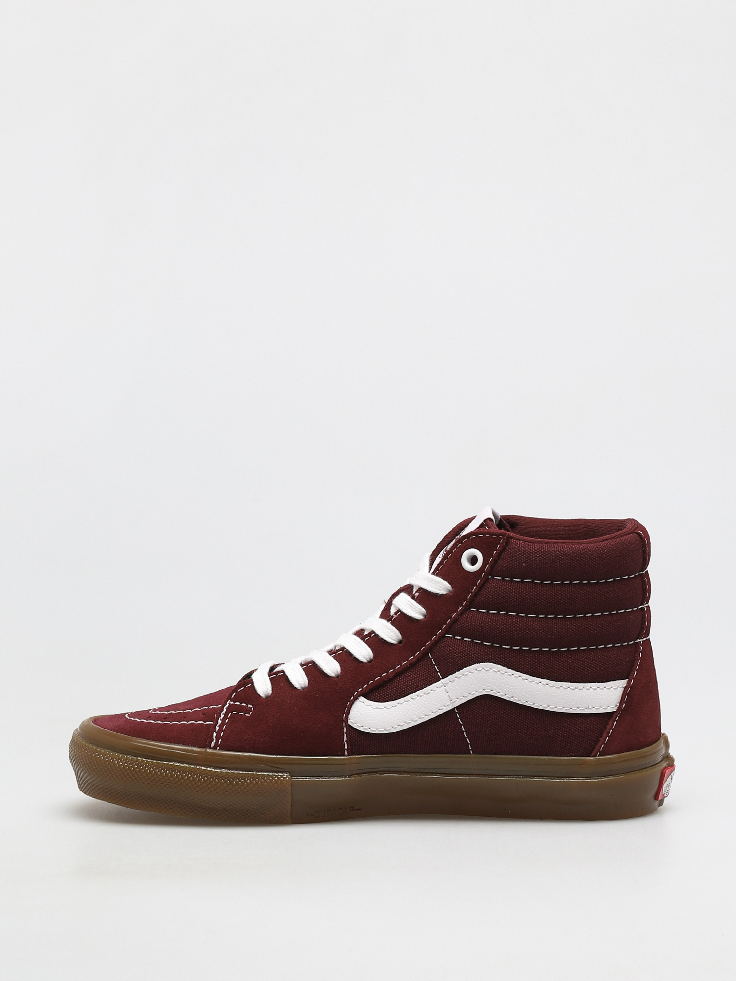 Vans Skate Sk8 Hi Shoes (port/gum)