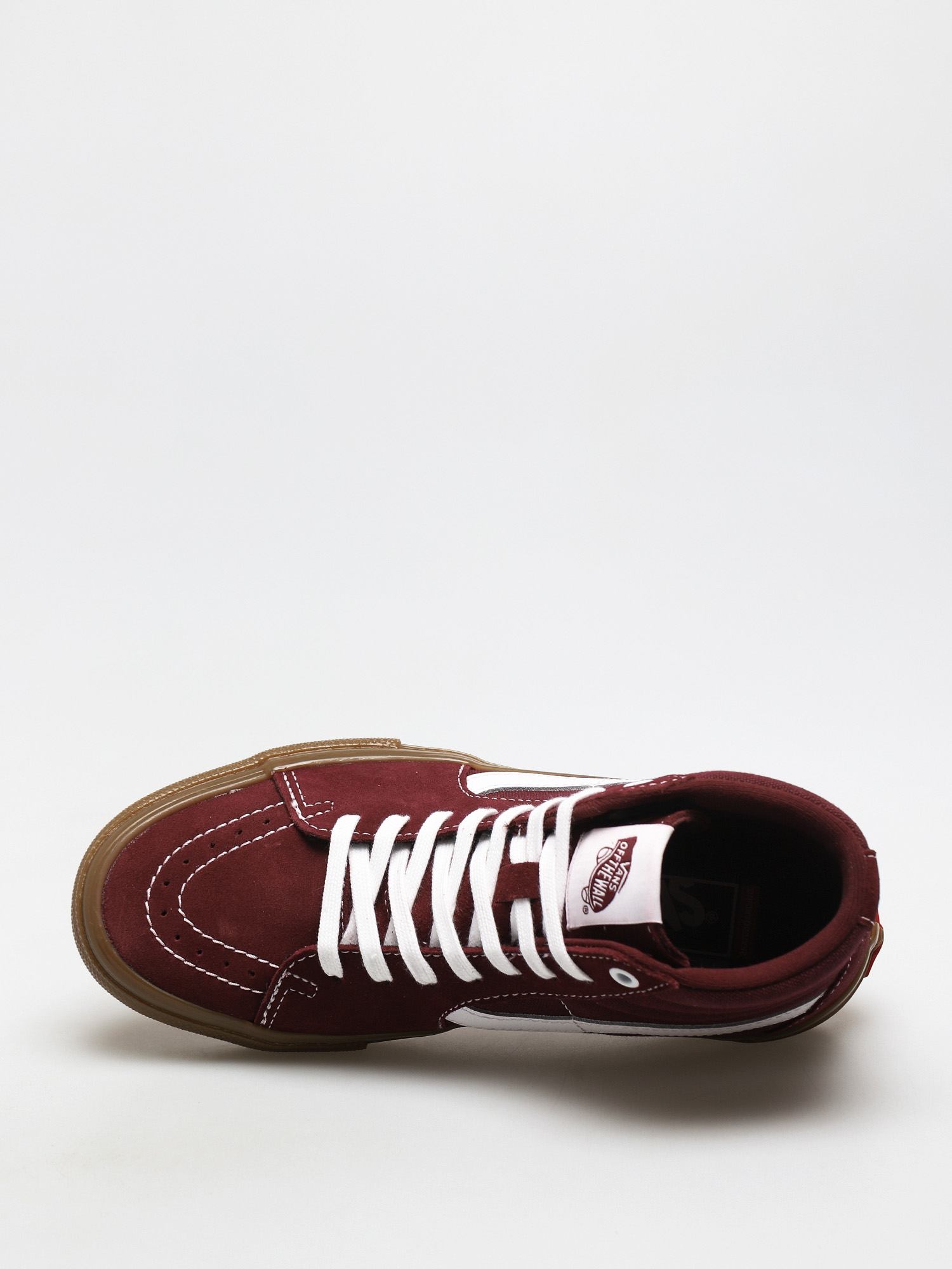 Vans Skate Sk8 Hi Shoes (port/gum)