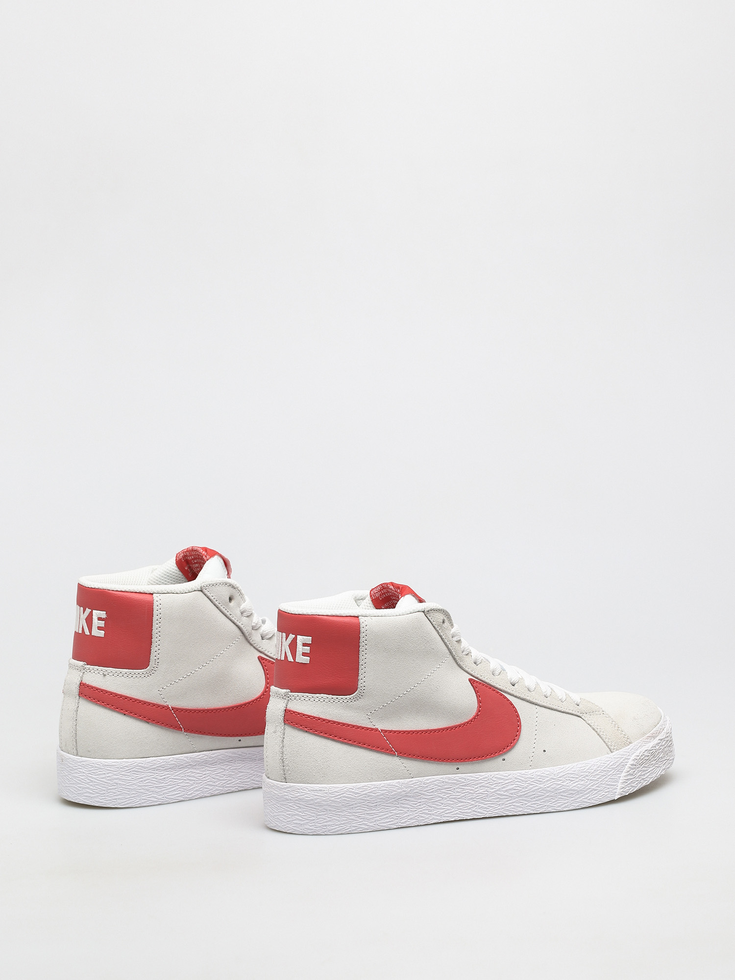 Nike SB Zoom Blazer Mid Shoes (summit white/lobster summit white white)