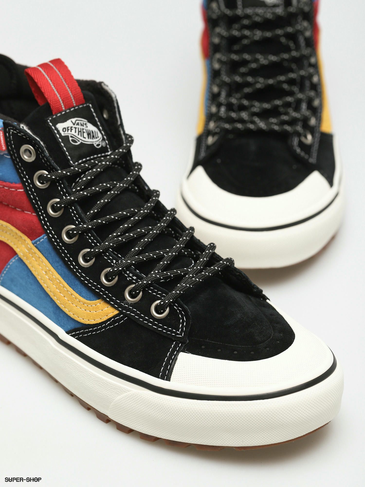 vans sk8 hi true blue red