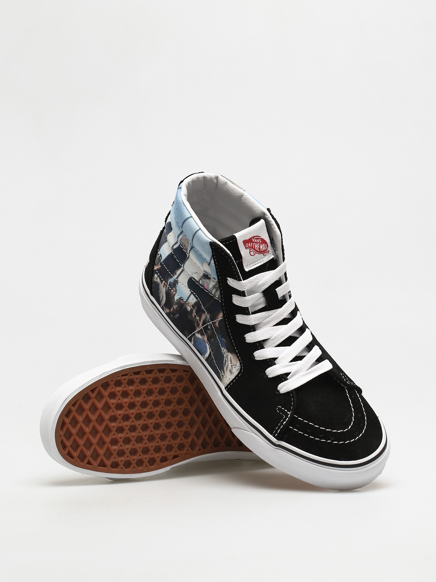 Vans X Moca Sk8 Hi Shoes - black (frances stark/black)