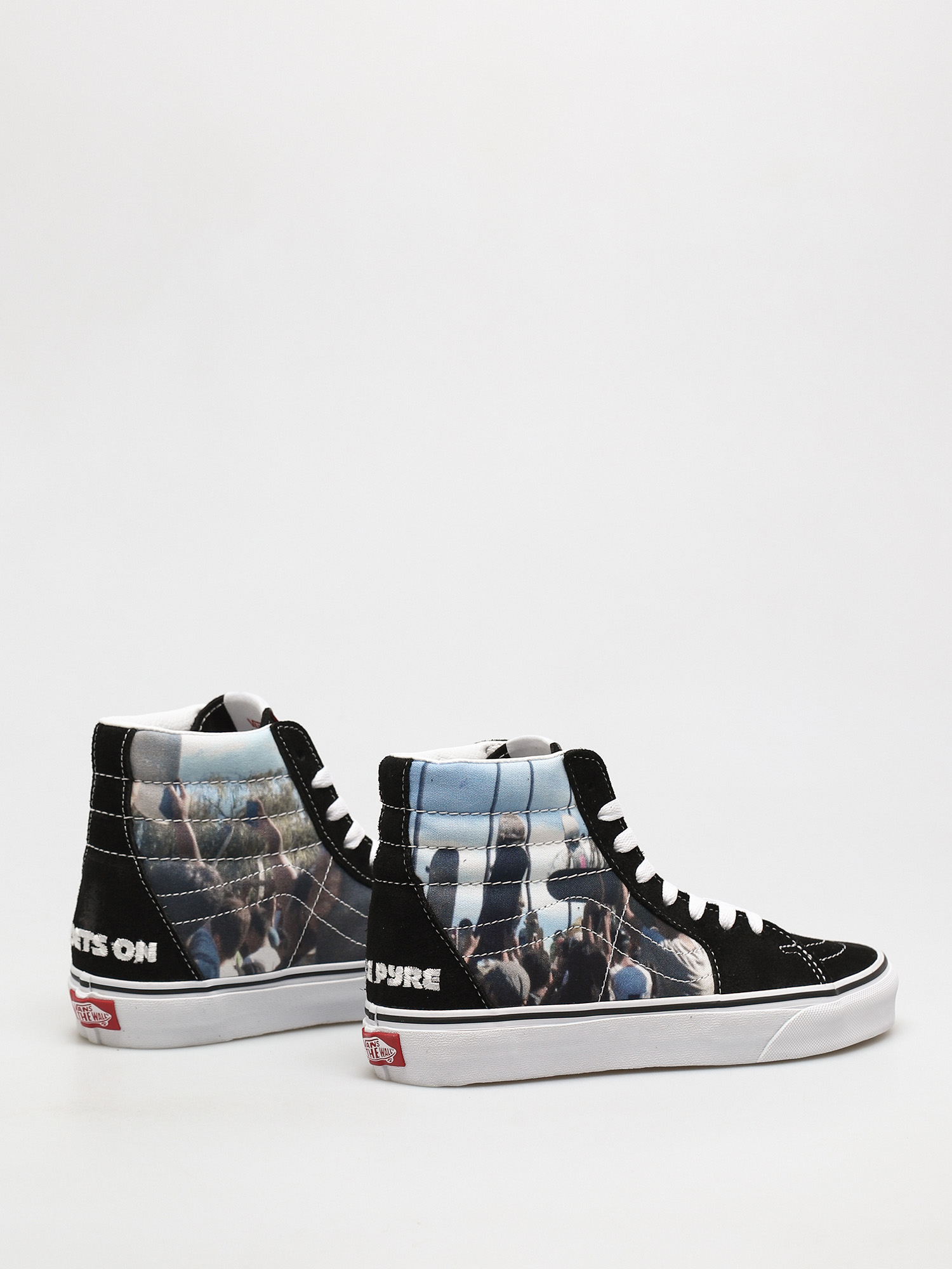 Vans X Moca Sk8 Hi Schuhe (frances stark/black)