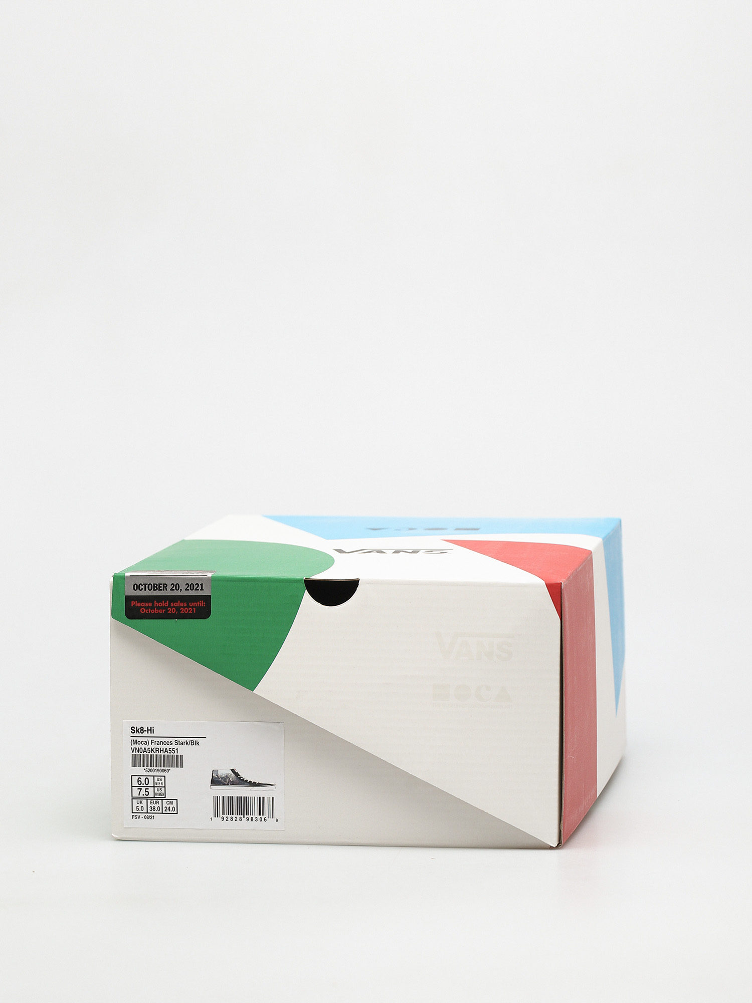 Vans X Moca Sk8 Hi Schuhe (frances stark/black)