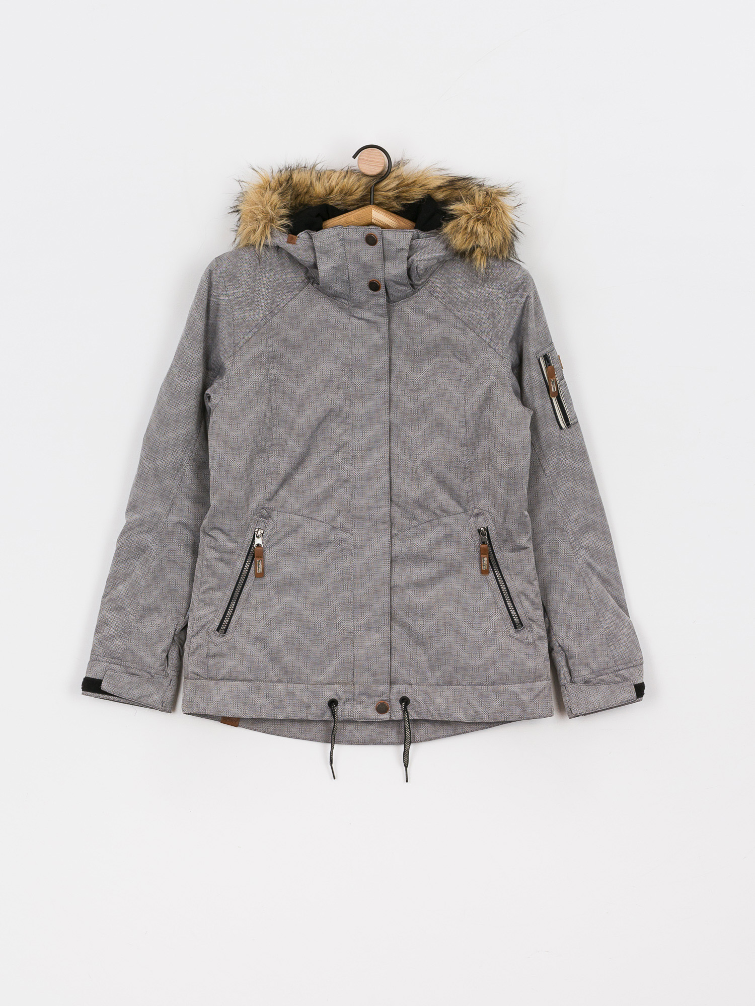 Womens Roxy Meade Snowboard jacket (true black/white)