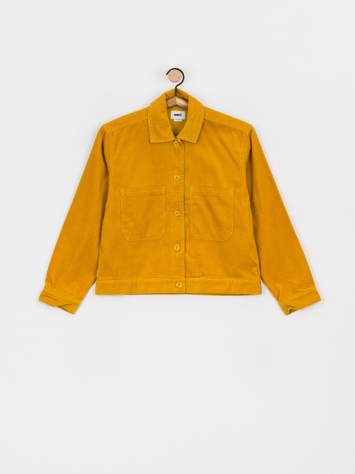 OBEY Loma Cord Shirt Wmn (gold)