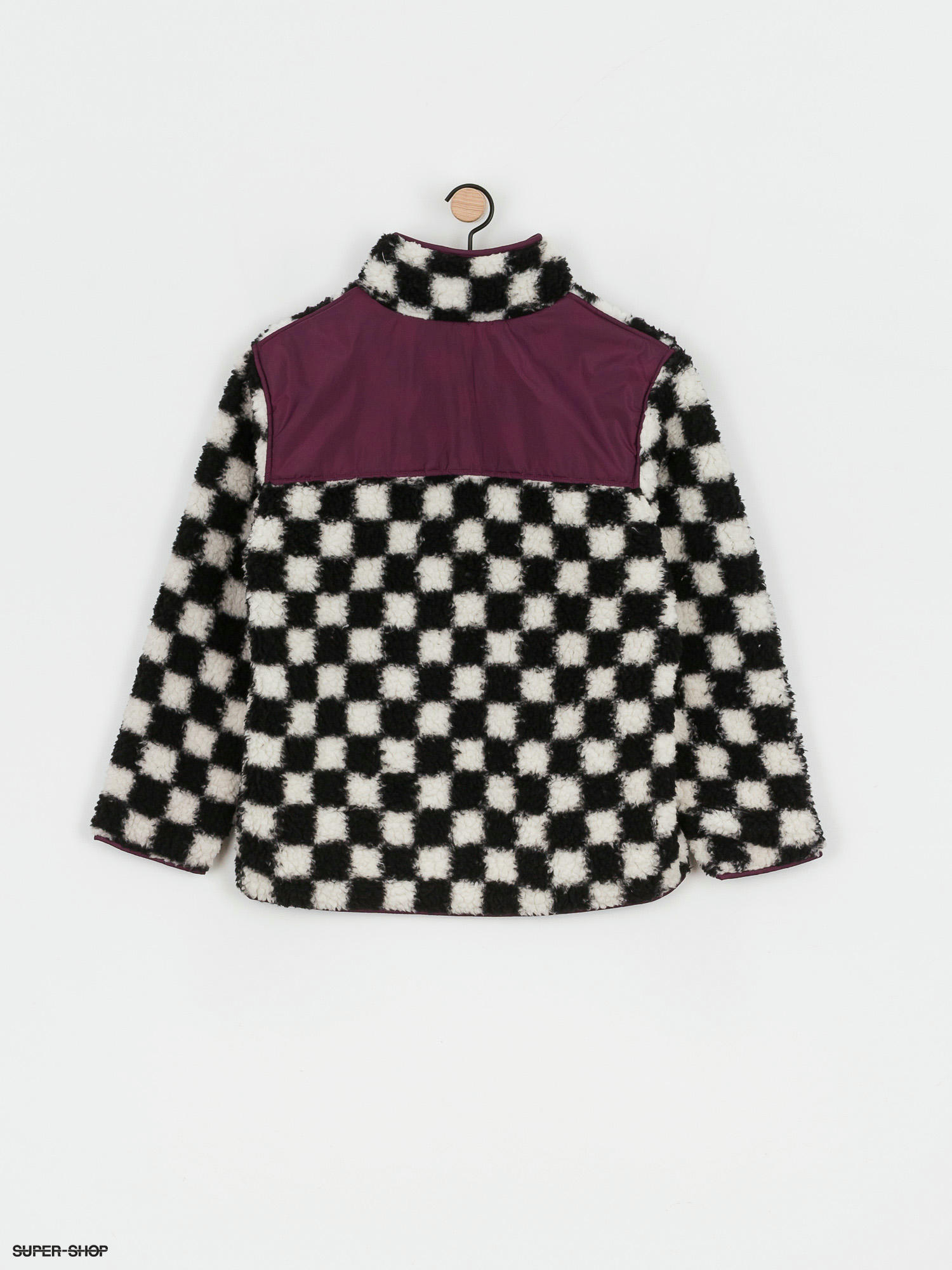 Vans on sale checkered windbreaker