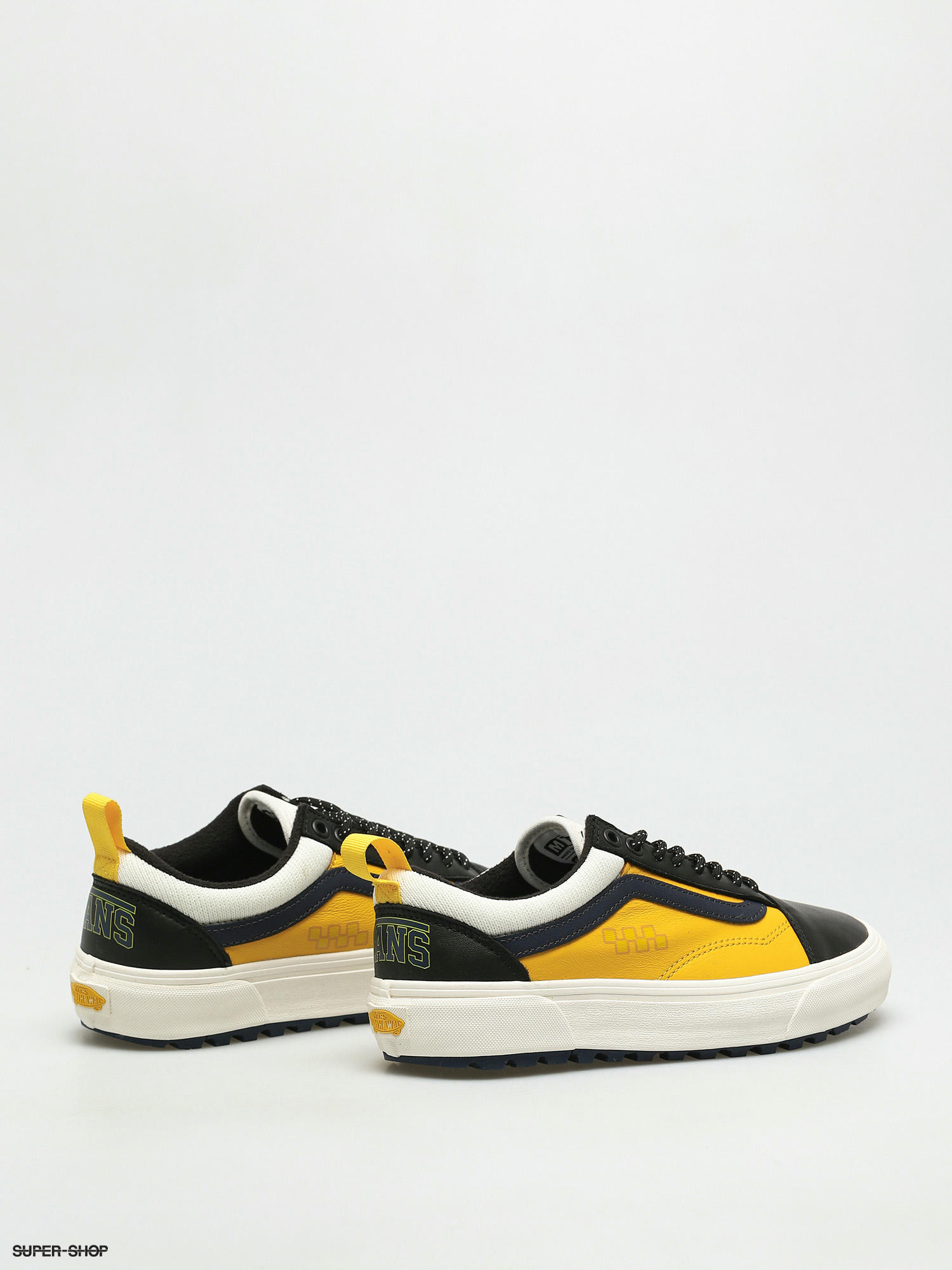 Vans slip on clearance skate shoe spectra yellow