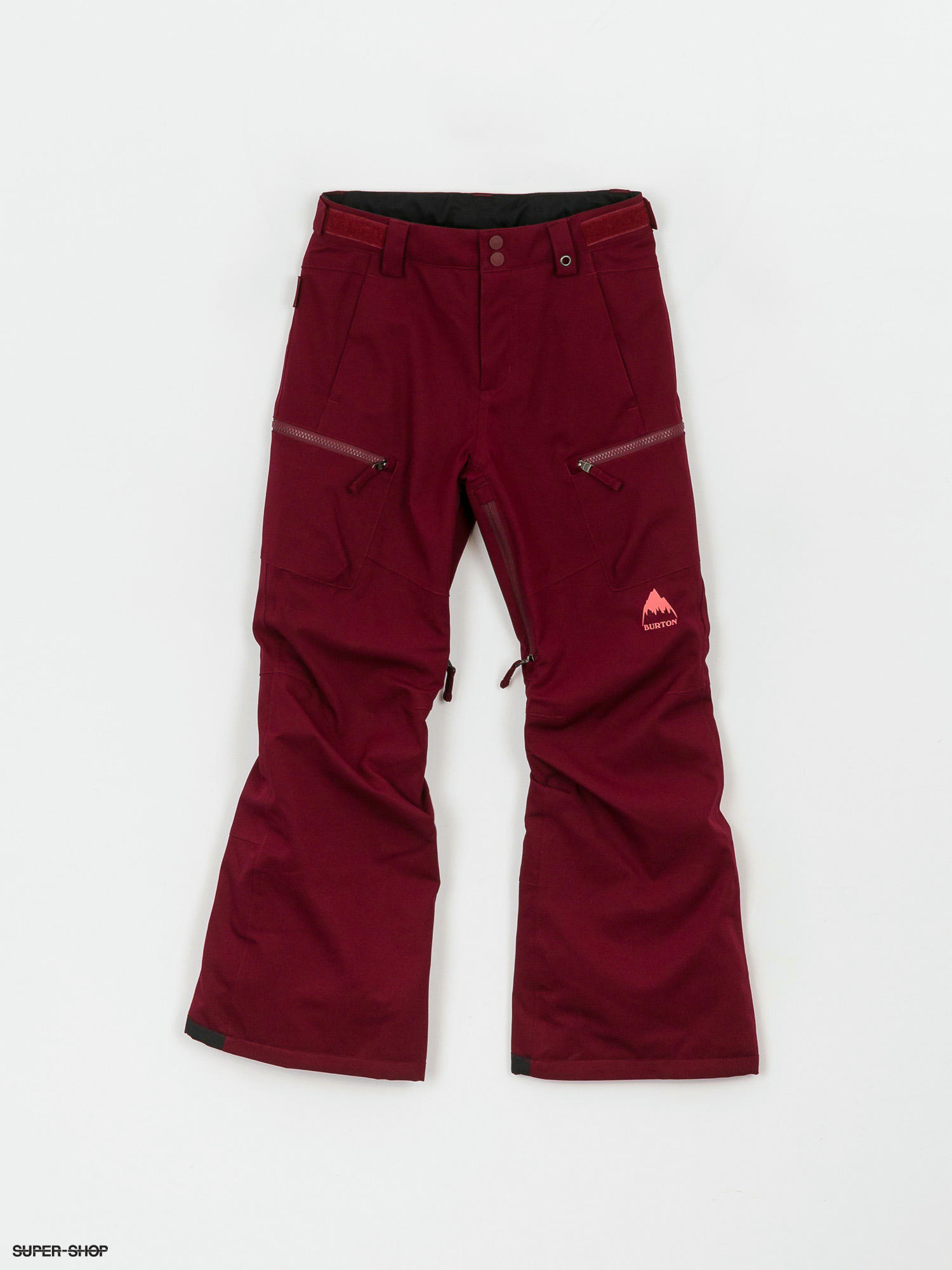 maroon snowboard pants