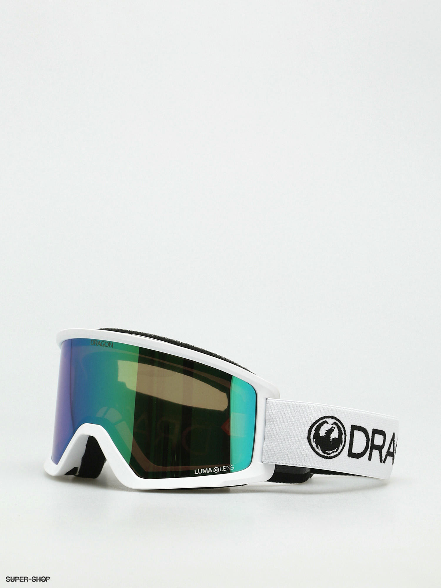 Dragon DX3 OTG Goggles (white/lumalens green ion)