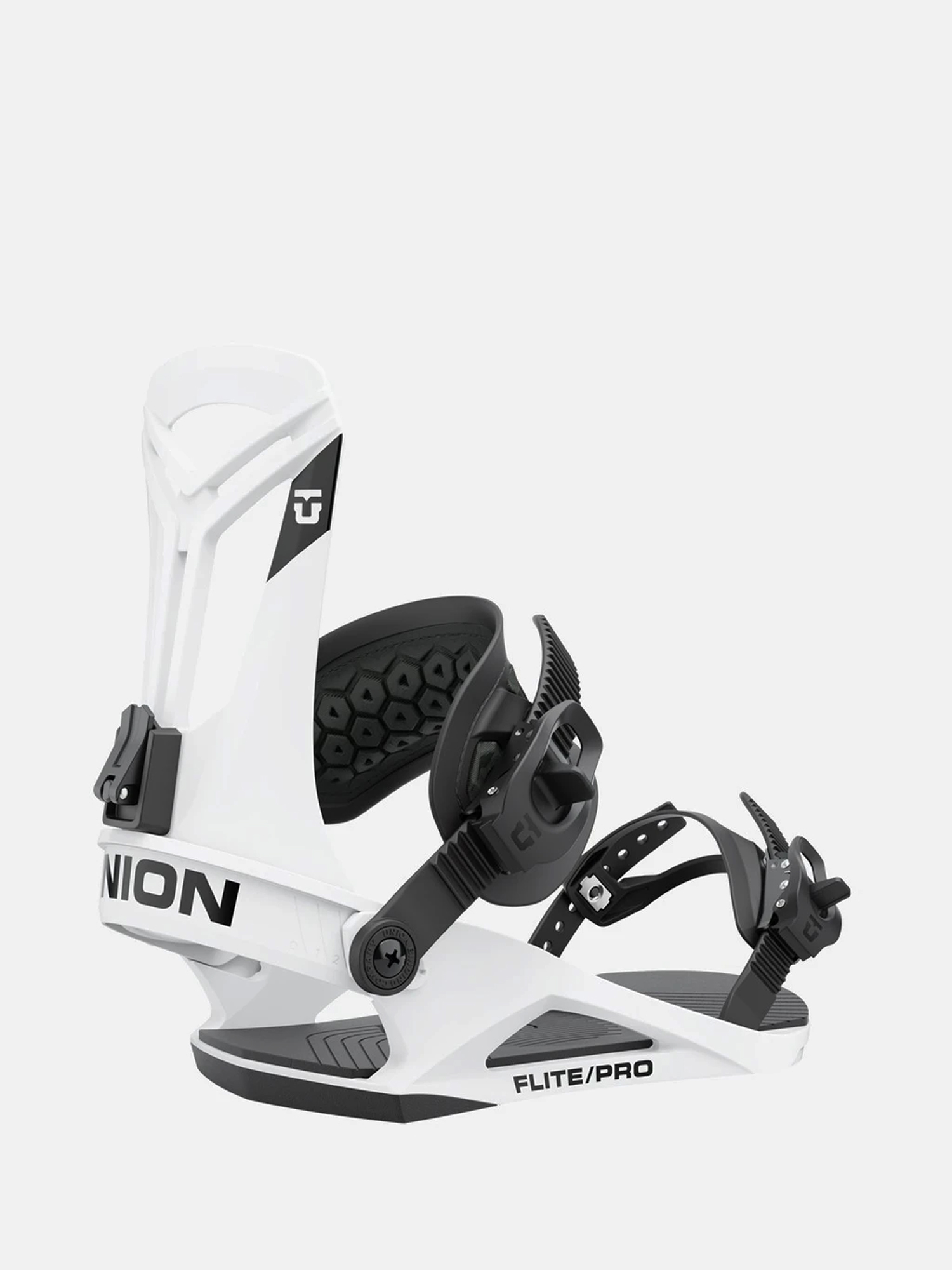 Union Flite Pro Snowboard bindings - white (white)