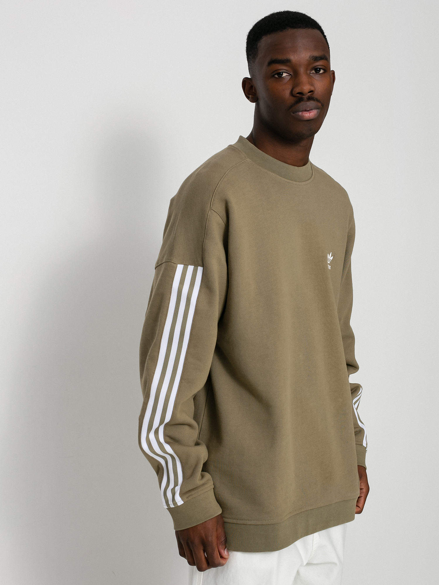 adidas Originals Lock Up Crew Sweatshirt (orbgrn)