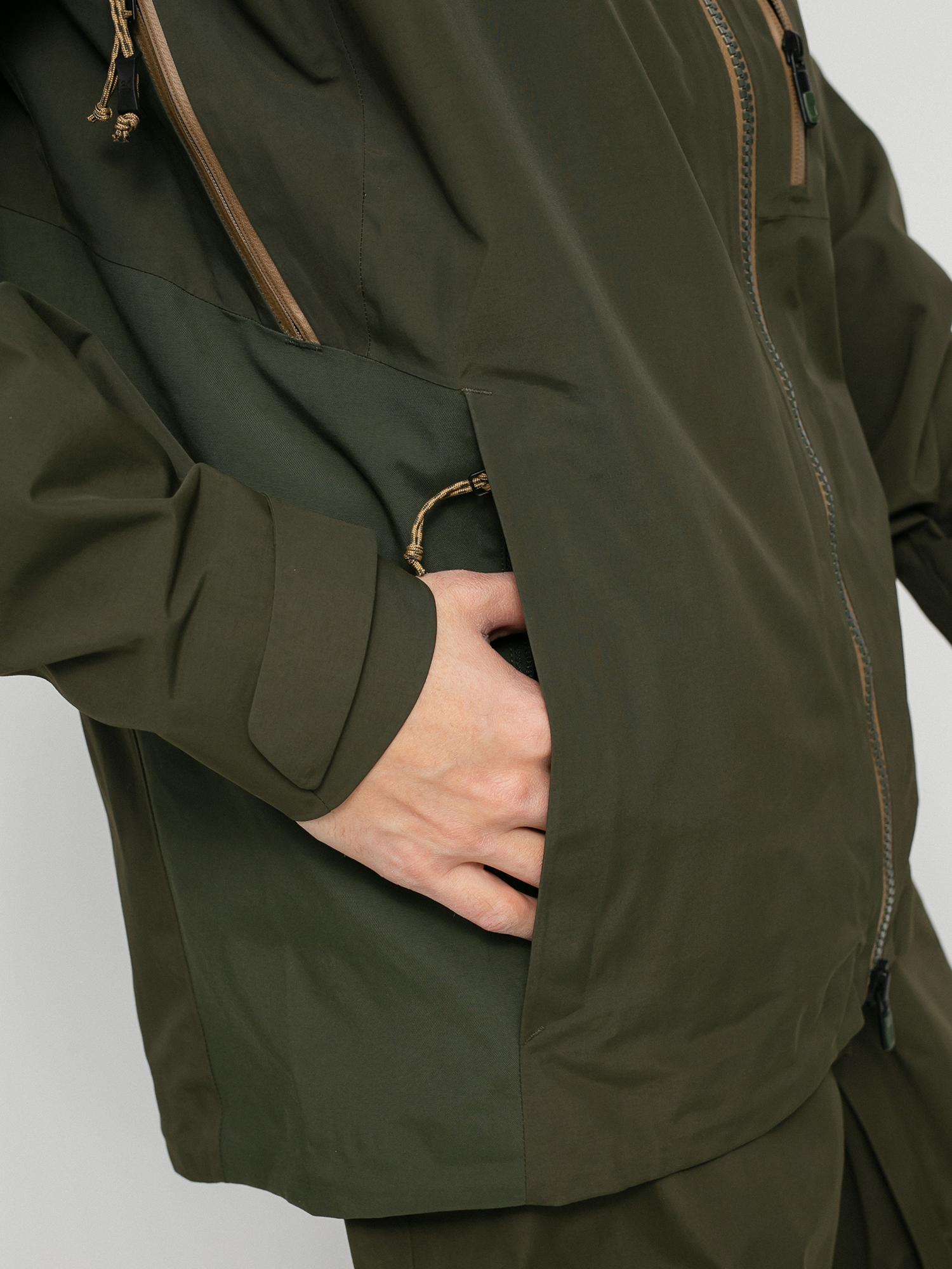 Mens Burton Ak Gore Tex Cyclic Snowboard jacket (forest night)