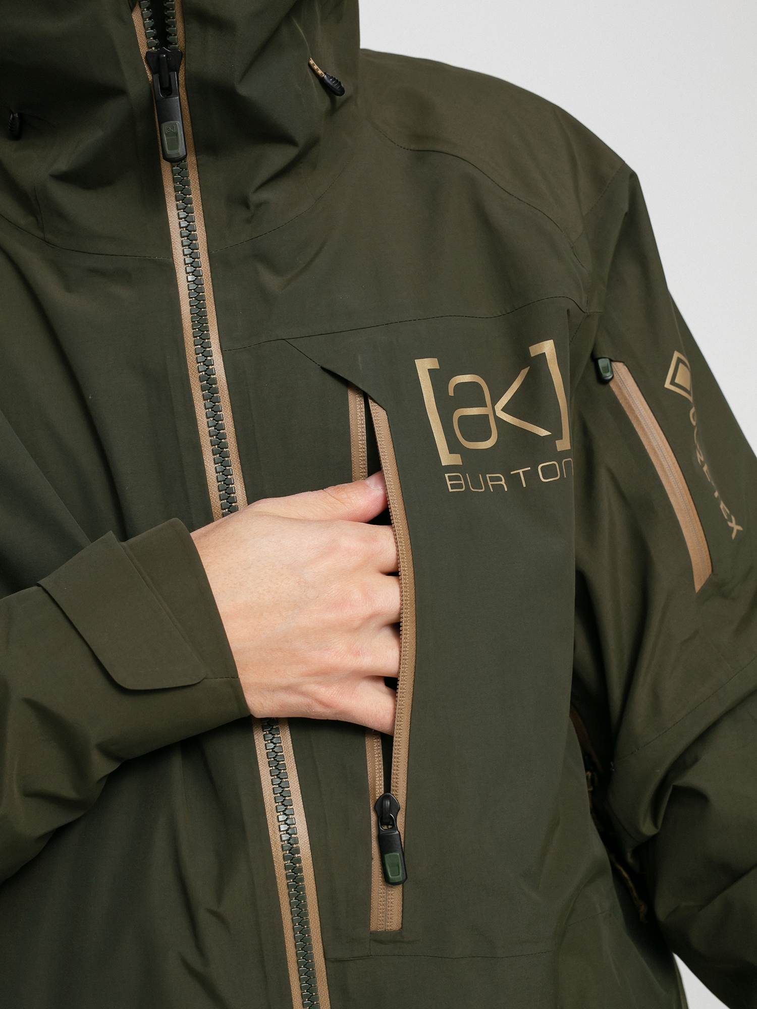 Mens Burton Ak Gore Tex Cyclic Snowboard jacket (forest night)