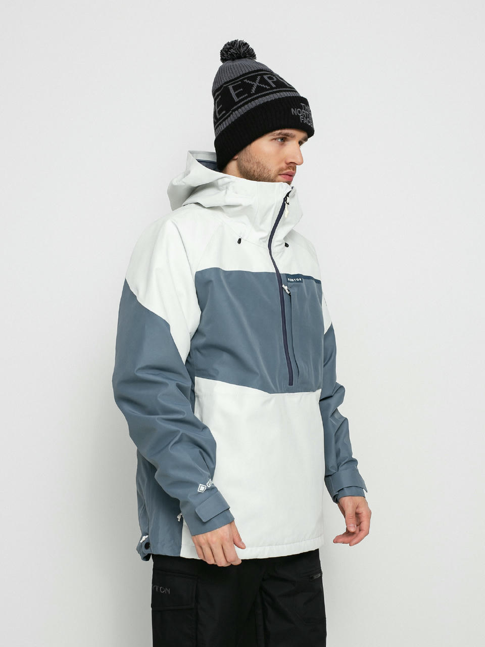 Burton Gore Tex Pillowline Anorak Snowboard jacket (stout white ...