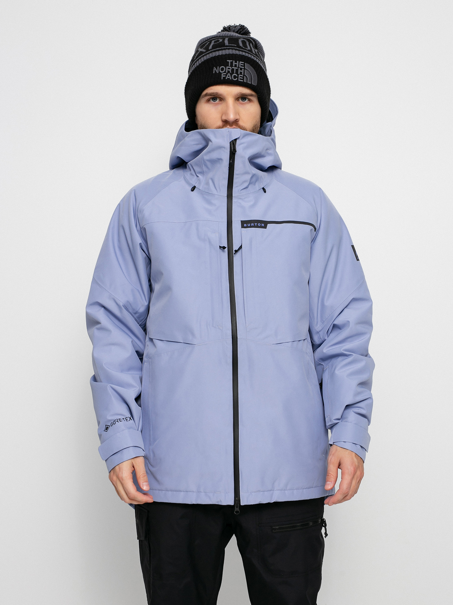 Mens Burton Gore Tex 2L Pillowline Snowboard jacket (foxglove violet)
