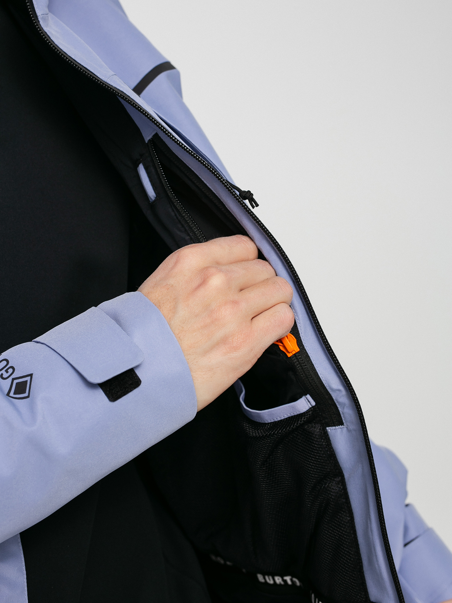 Mens Burton Gore Tex 2L Pillowline Snowboard jacket (foxglove violet)