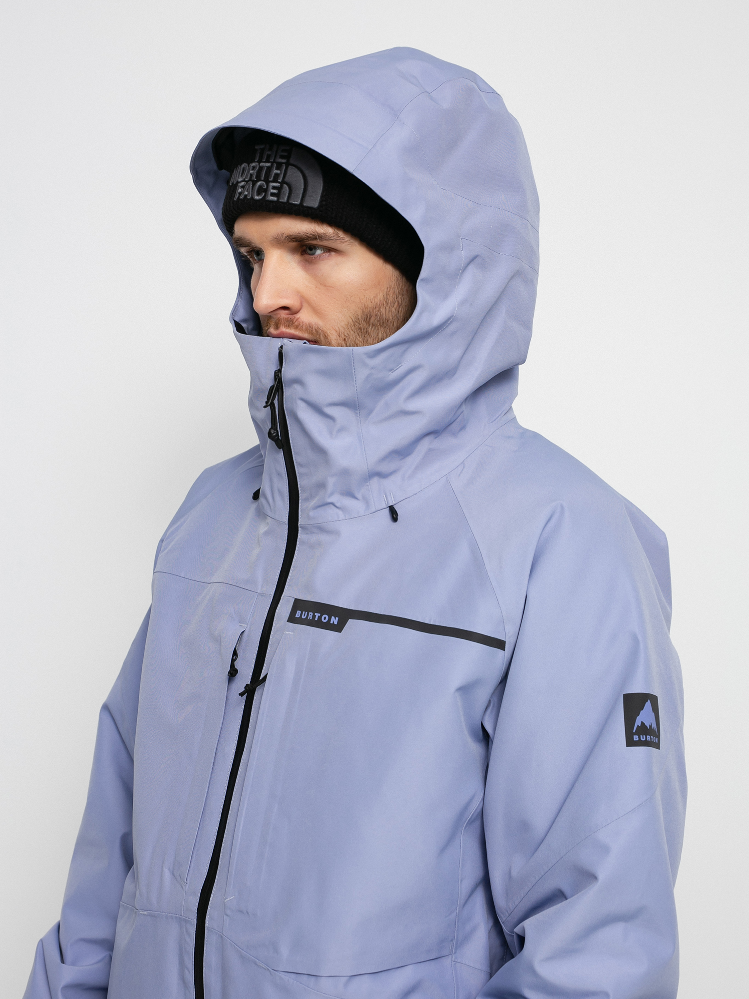 Mens Burton Gore Tex 2L Pillowline Snowboard jacket (foxglove violet)