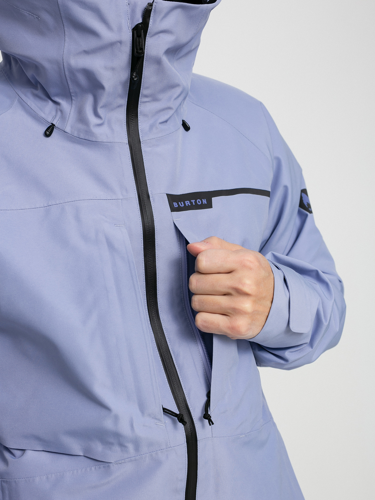 Mens Burton Gore Tex 2L Pillowline Snowboard jacket (foxglove violet)