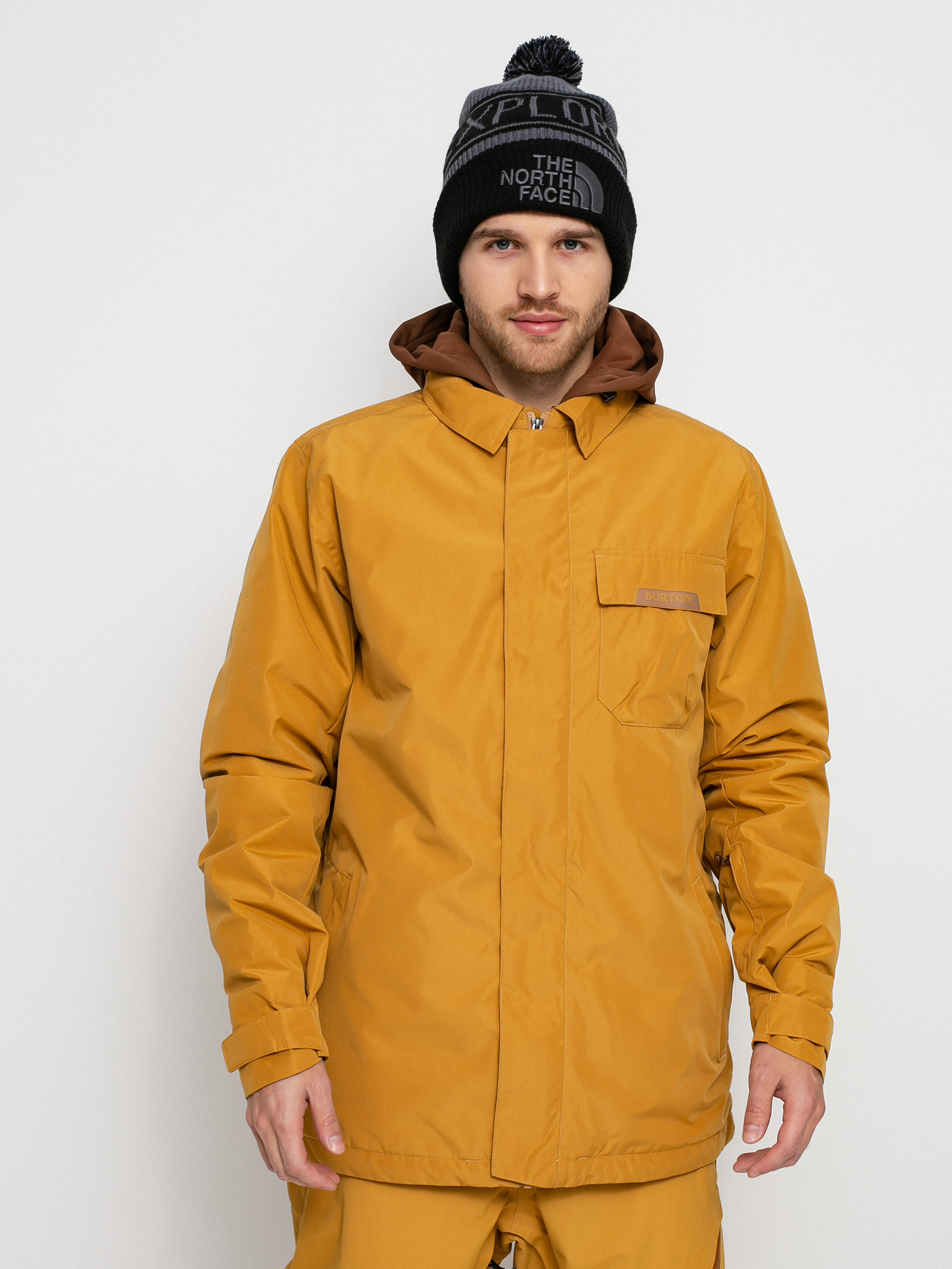 burton dunmore jacket forest night