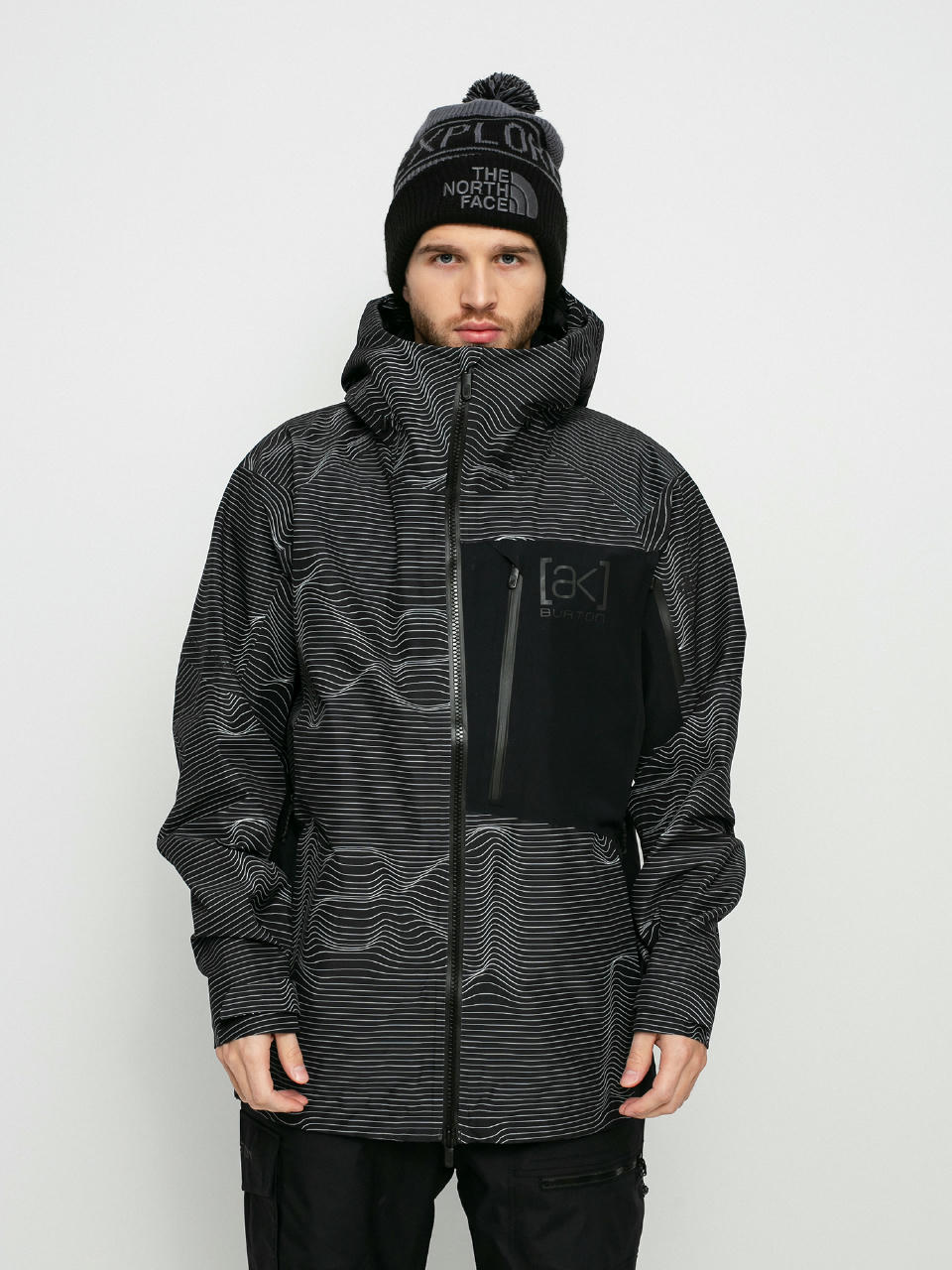 Burton Ak Gore Tex Cyclic Snowboard jacket (logo lines)