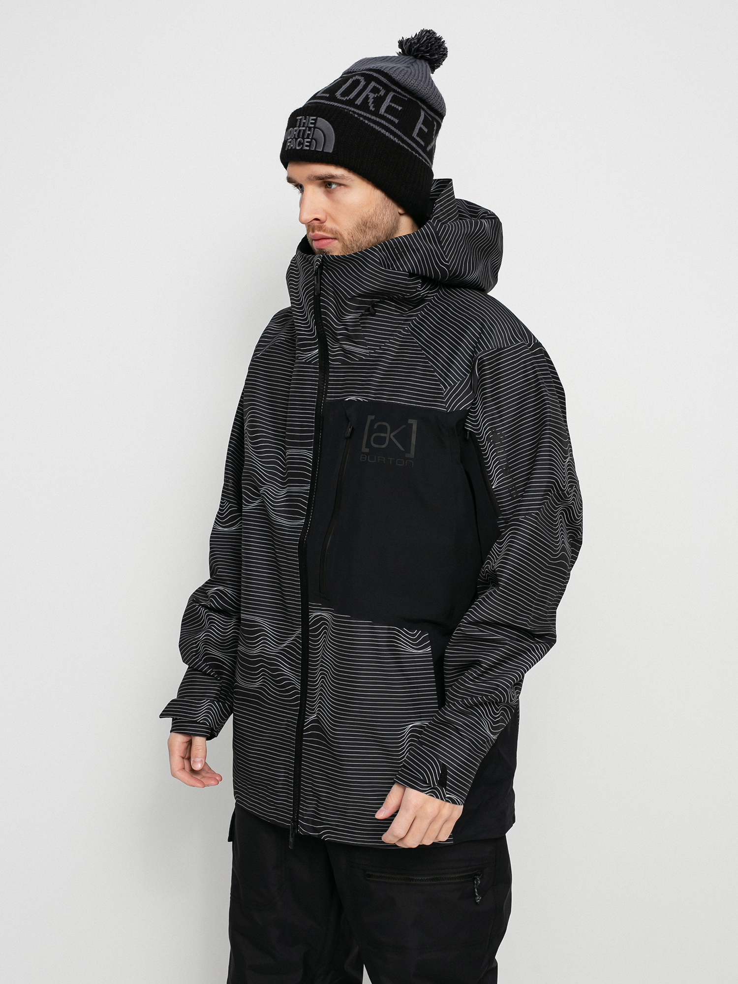 Mens Burton Ak Gore Tex Cyclic Snowboard jacket (logo lines)