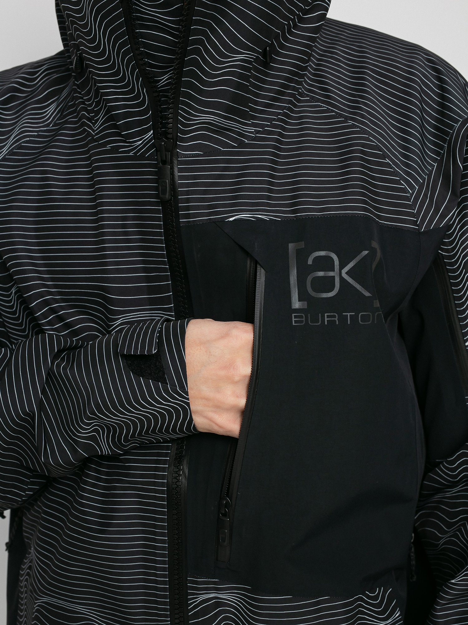 Mens Burton Ak Gore Tex Cyclic Snowboard jacket (logo lines)