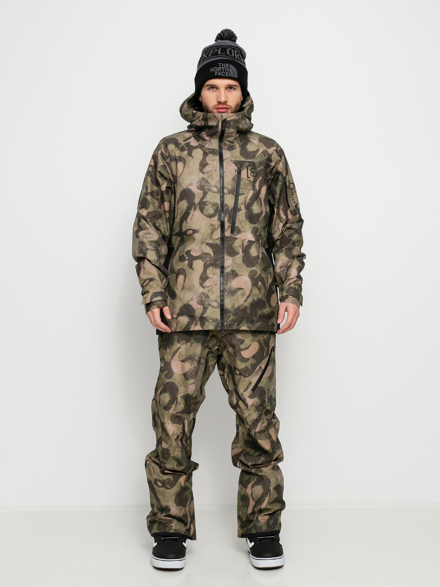 Mens Burton Ak Gore Tex Cyclic Snowboard jacket (victor camo)