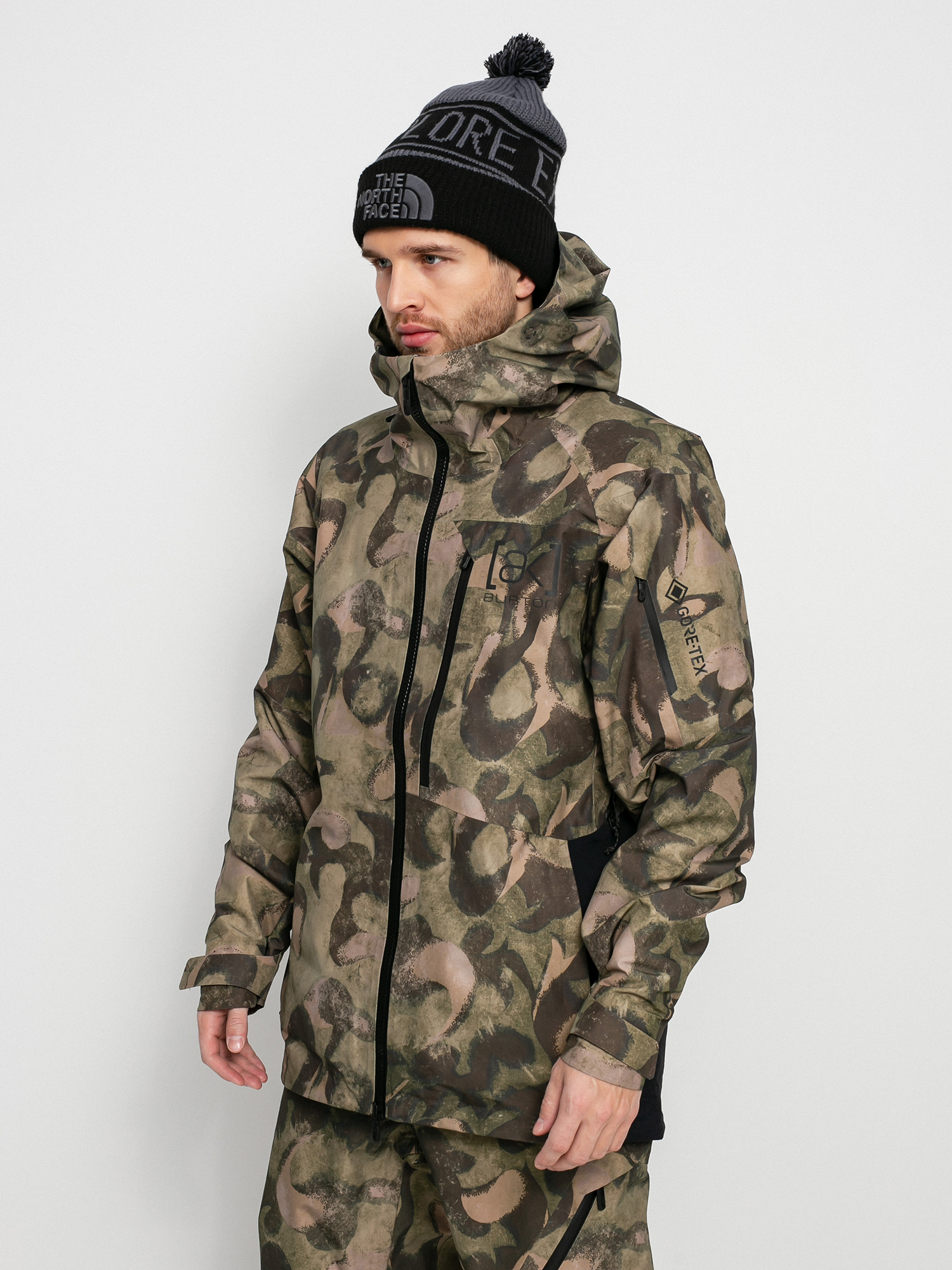 Burton Ak Gore Tex Cyclic Snowboard jacket green (victor camo)