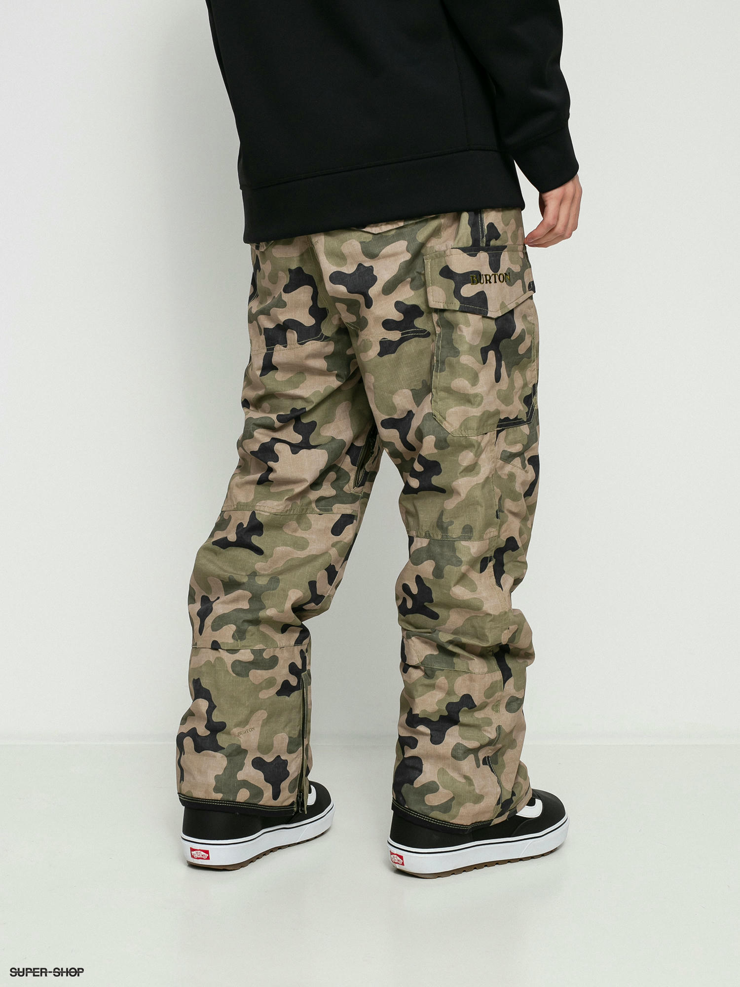 camo snowboard pants