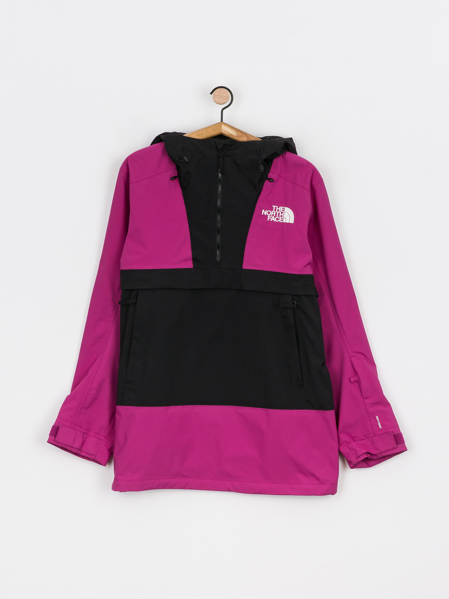 Mens The North Face Silvani Anorak Snowboard jacket (roxbury pink/tnf black)