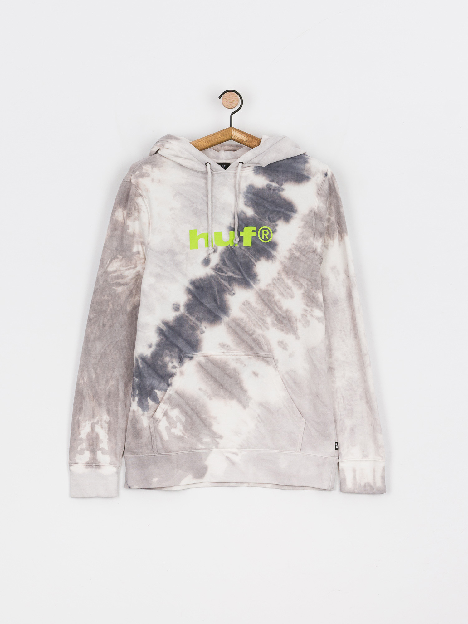 HUF Lo-Fi Tiedye HD Hoodie (black)