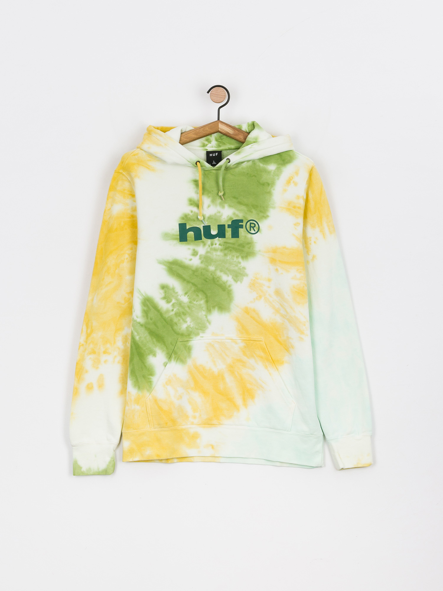 HUF Lo-Fi Tiedye HD Hoodie (gold)