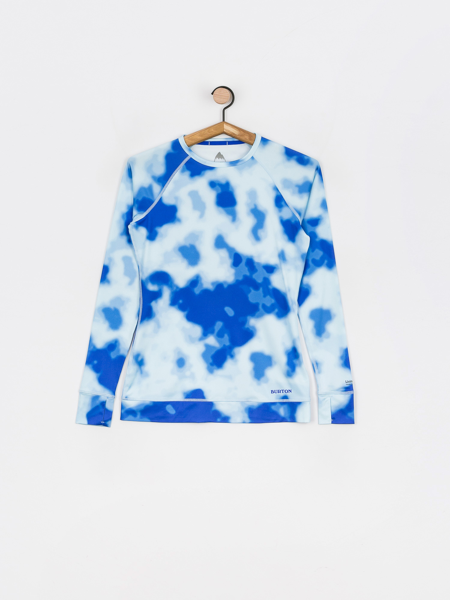 Womens Burton Lightweight X Base Layer Active longsleeve (cobalt abstract dye)
