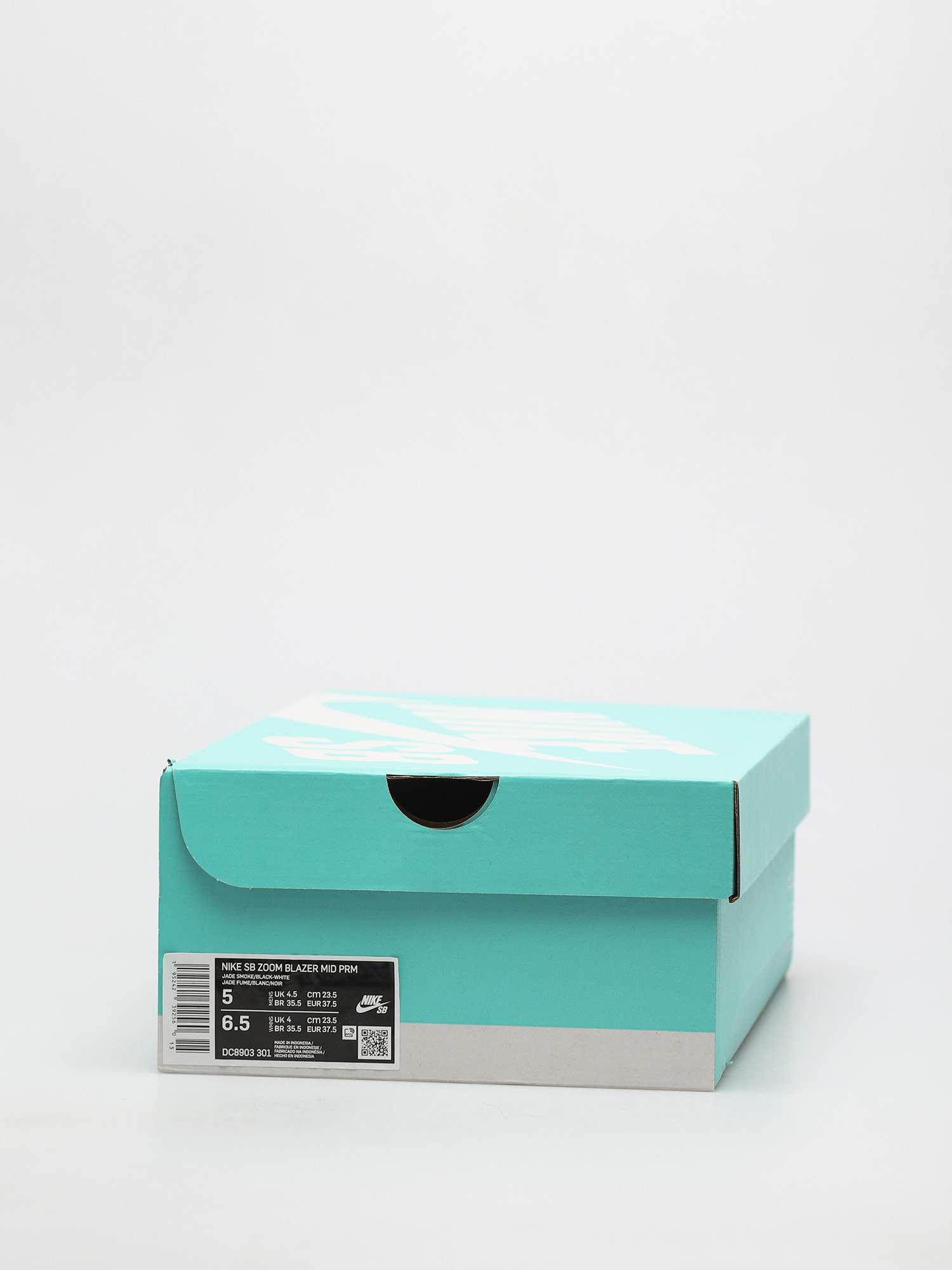 Nike SB Zoom Blazer Mid Premium Shoes (jade smoke/black white sport spice)