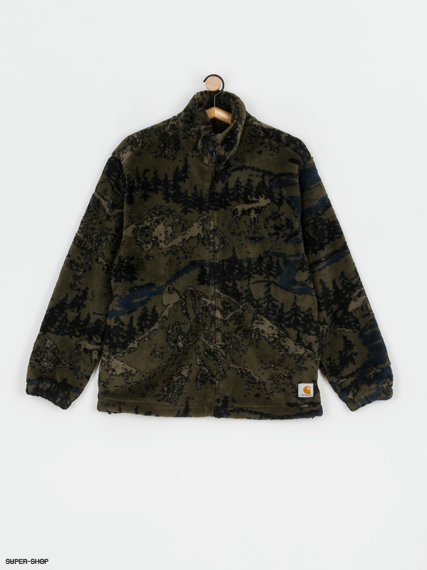 Carhartt WIP High Plains Liner Fleece Jacket Jacquard/Cypress