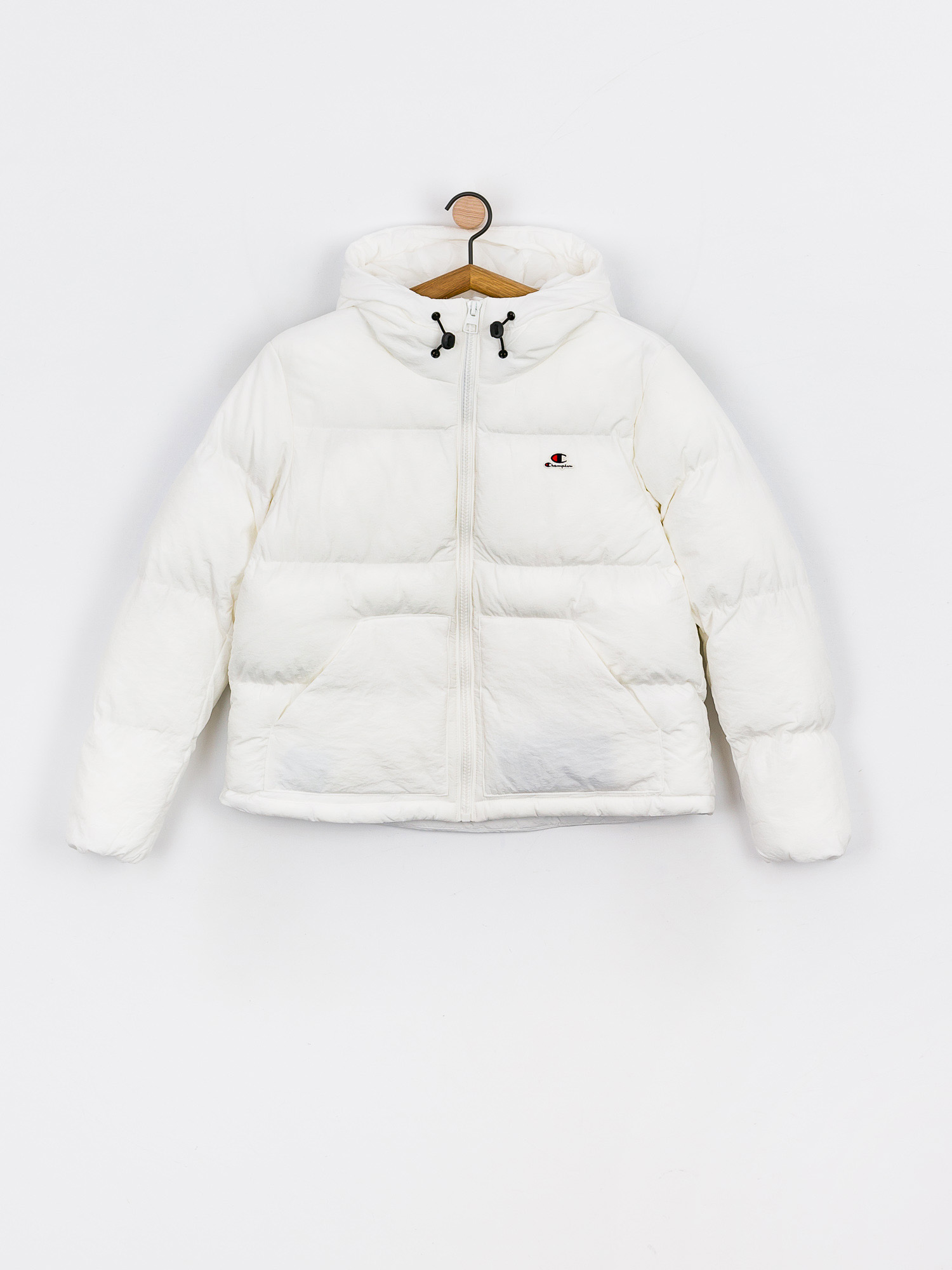 Champion Hooded Jacket 114577 Jacke Wmn (wht)