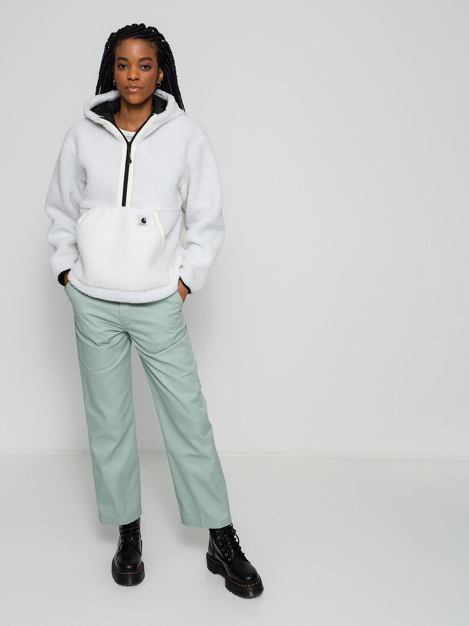 Carhartt WIP Loon Liner HD Fleece Wmn (wax/wax)