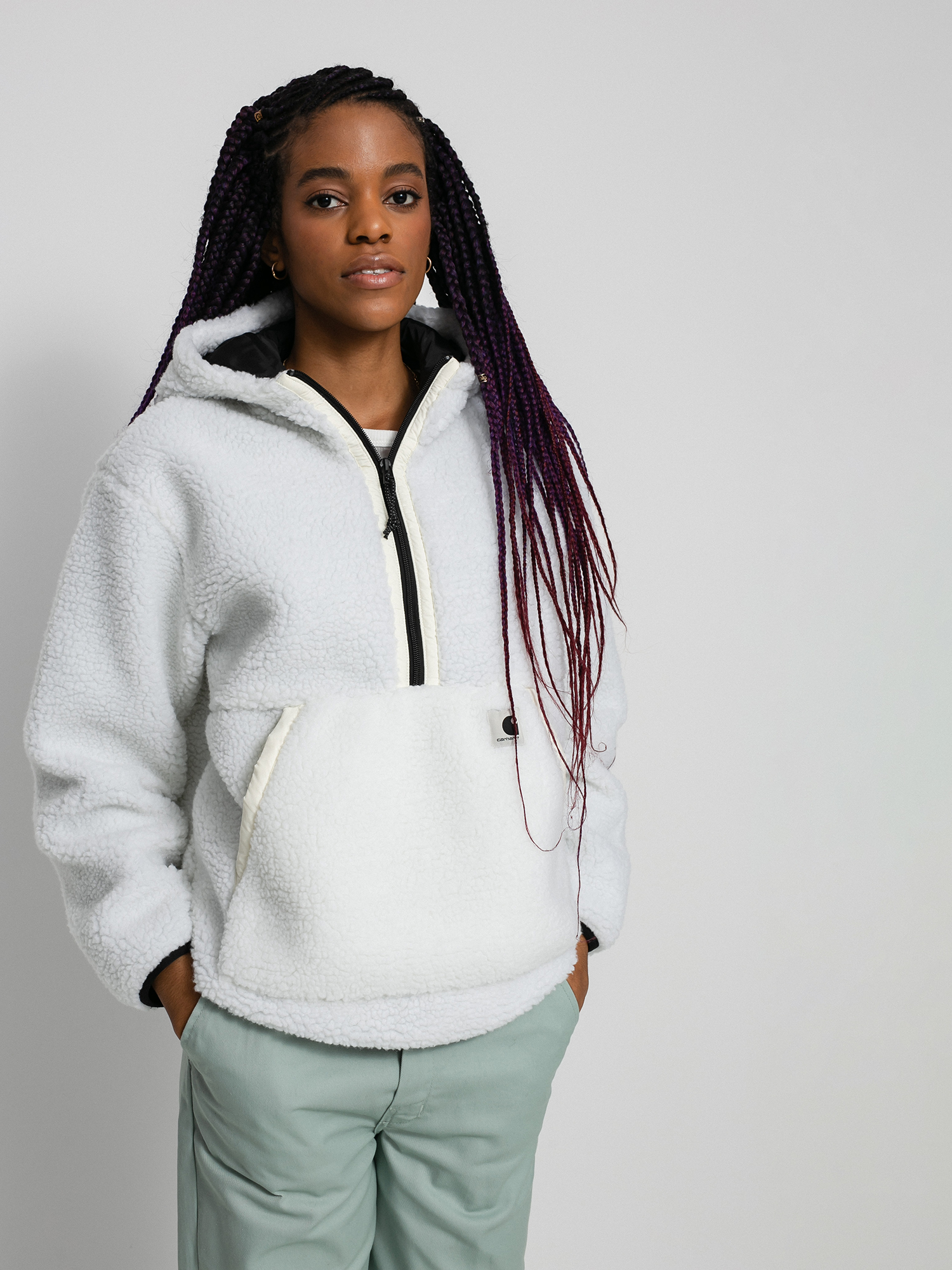 Carhartt WIP Loon Liner HD Fleece Wmn (wax/wax)