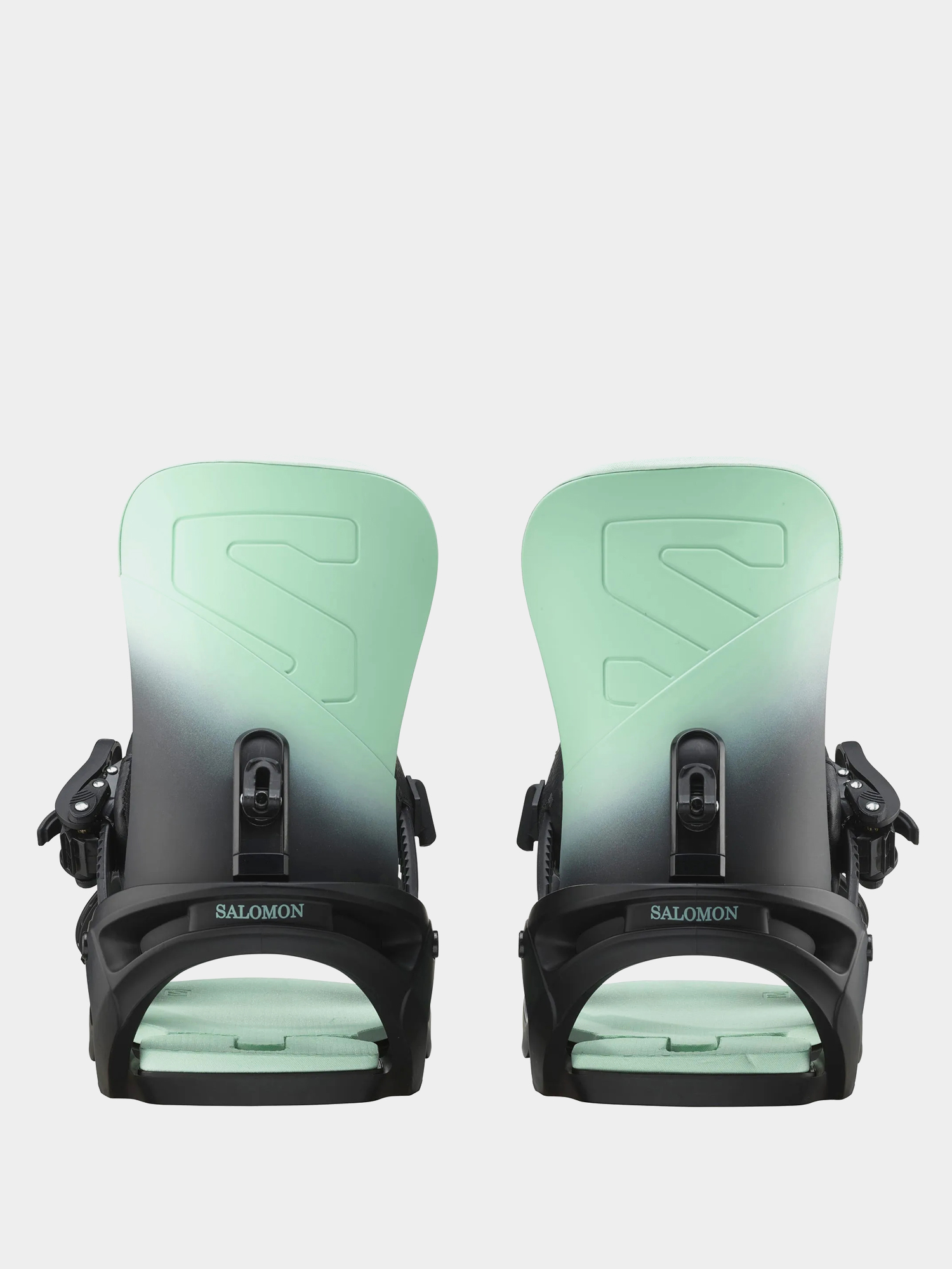 Womens Salomon Vendetta Snowboard bindings (black/green)