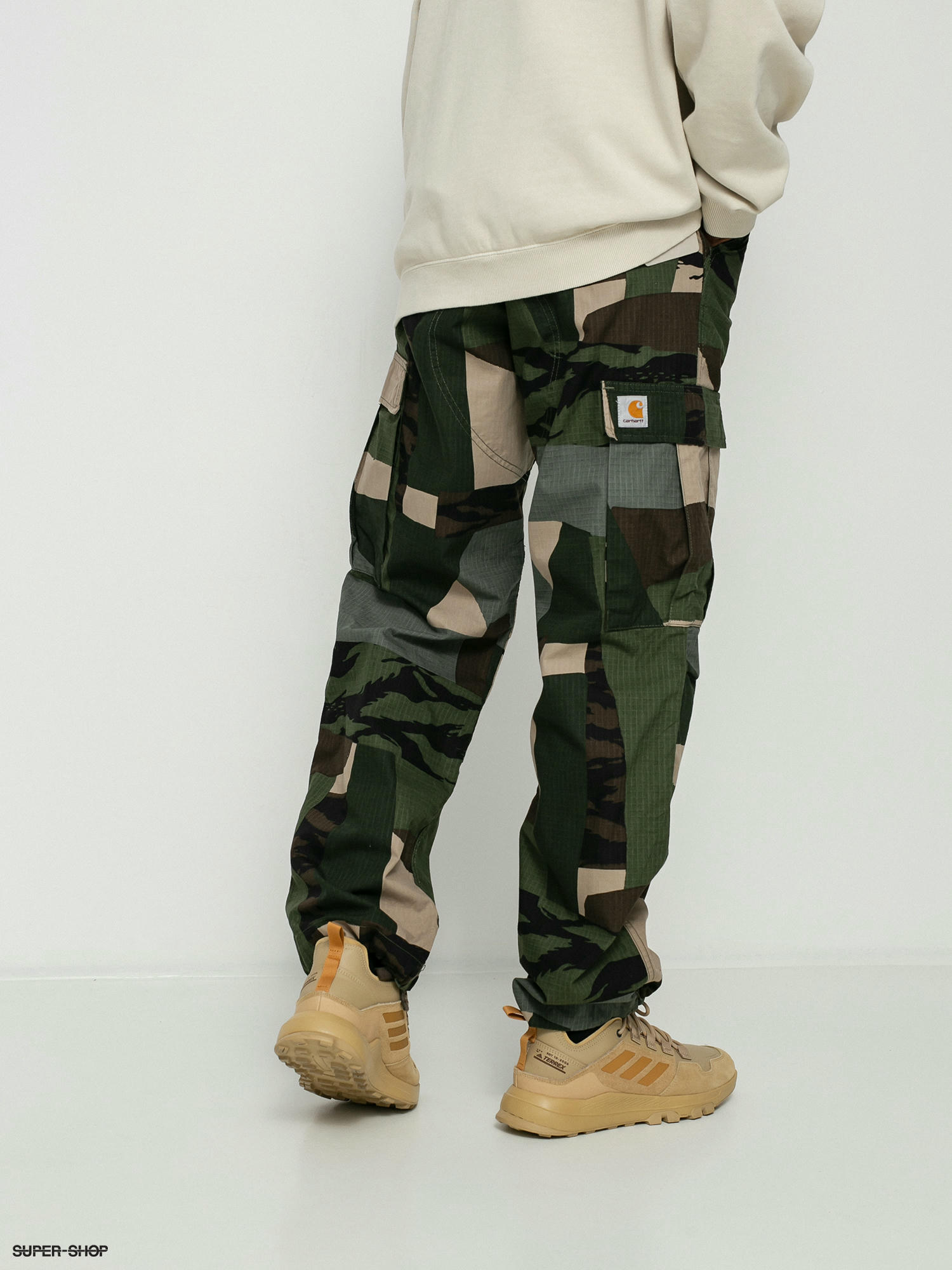 carhartt mens camo cargo pants