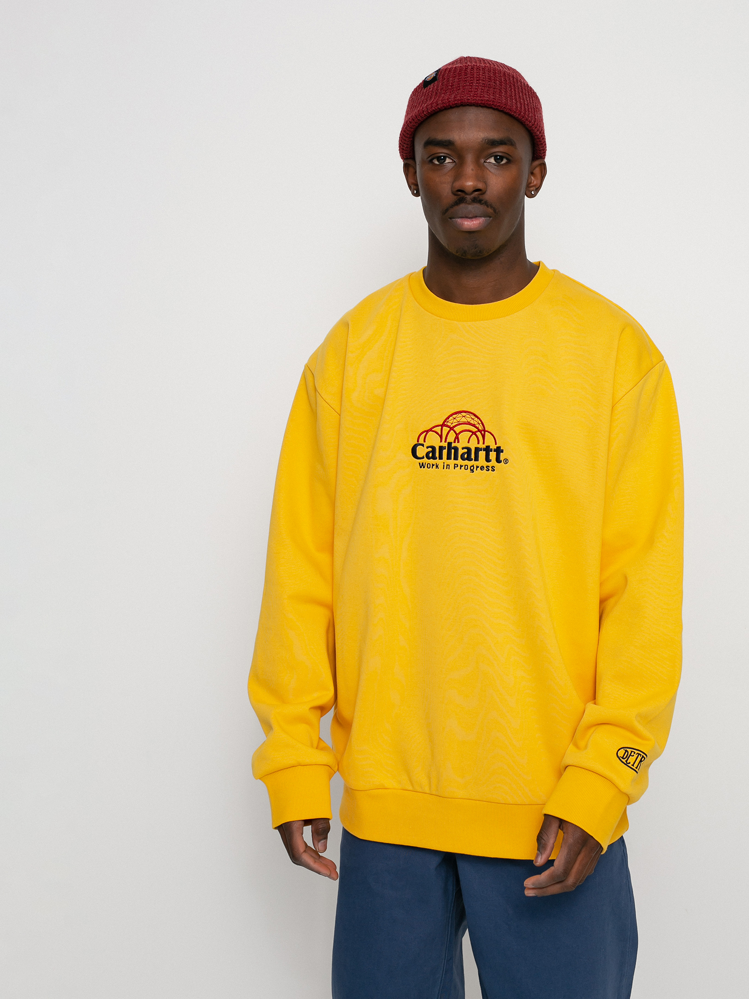 Carhartt WIP Geo Script Sweatshirt (popsicle)