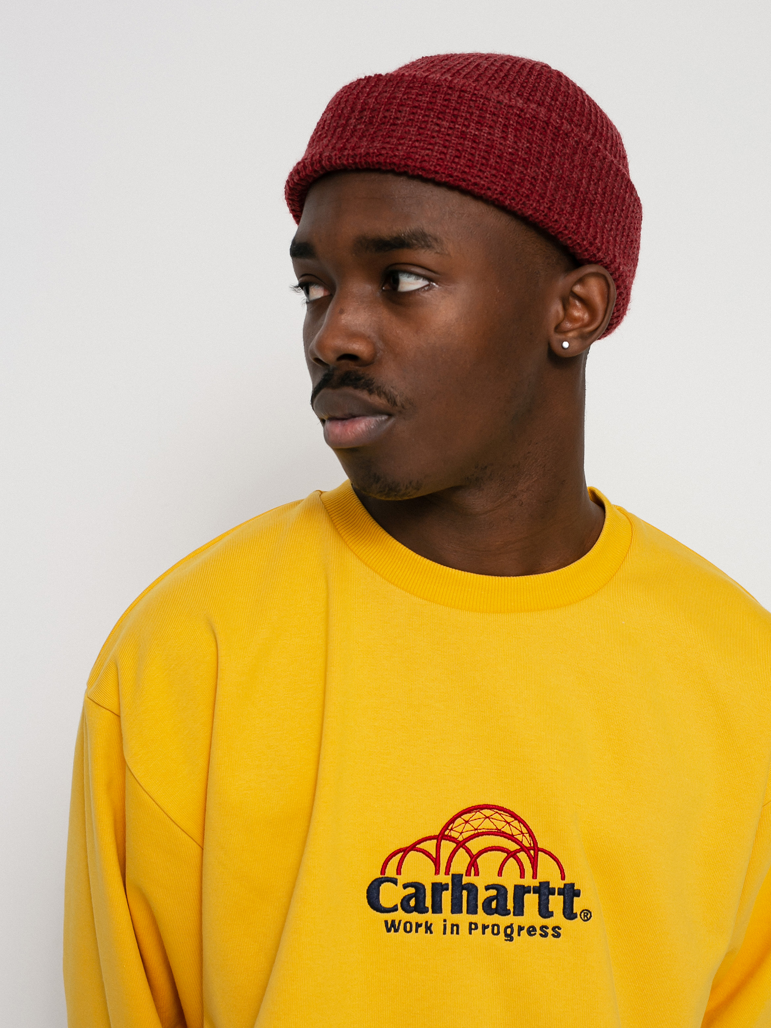 Carhartt WIP Geo Script Sweatshirt (popsicle)