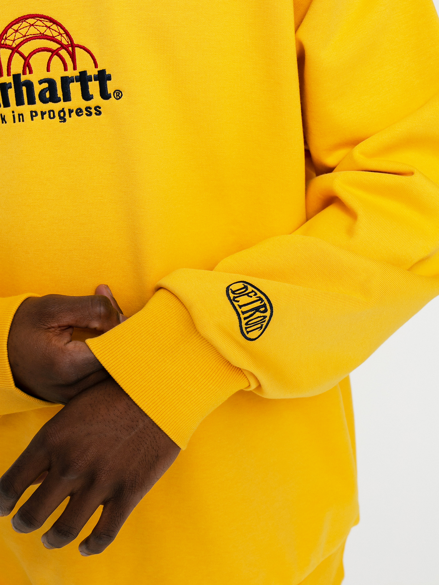 Carhartt WIP Geo Script Sweatshirt (popsicle)