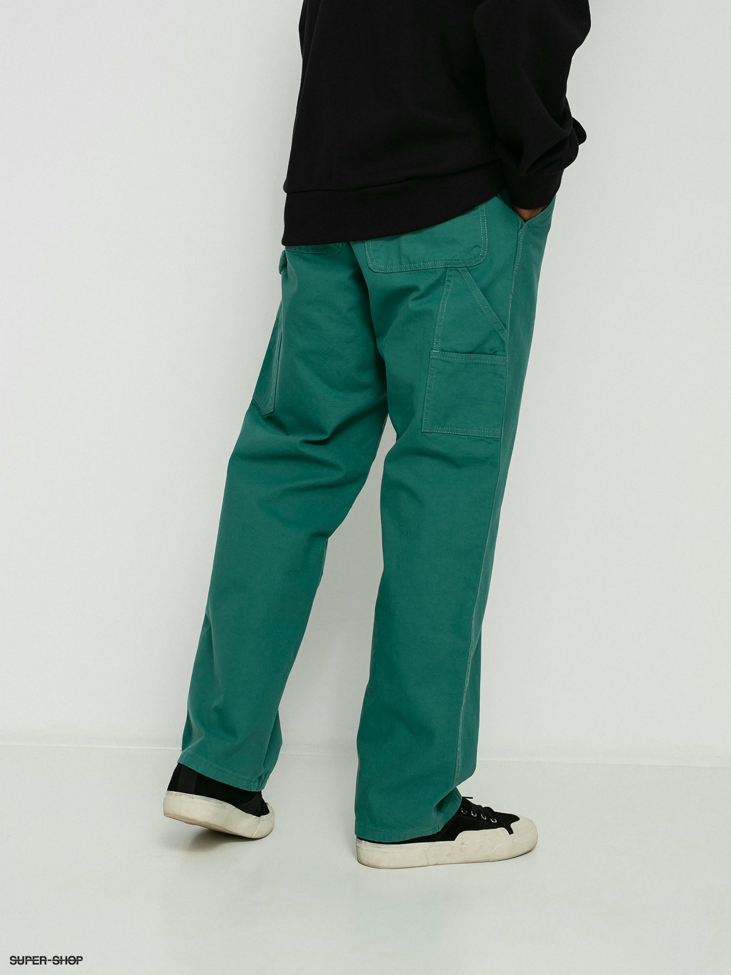 carpenter pants green