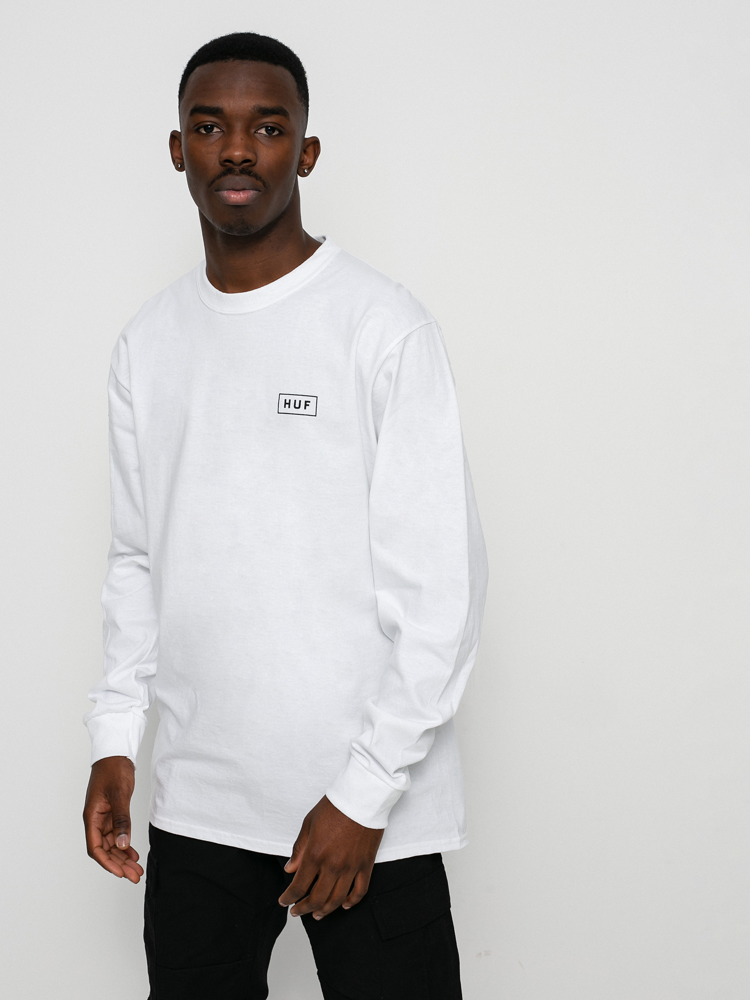 HUF Lightning Rose Longsleeve (white)