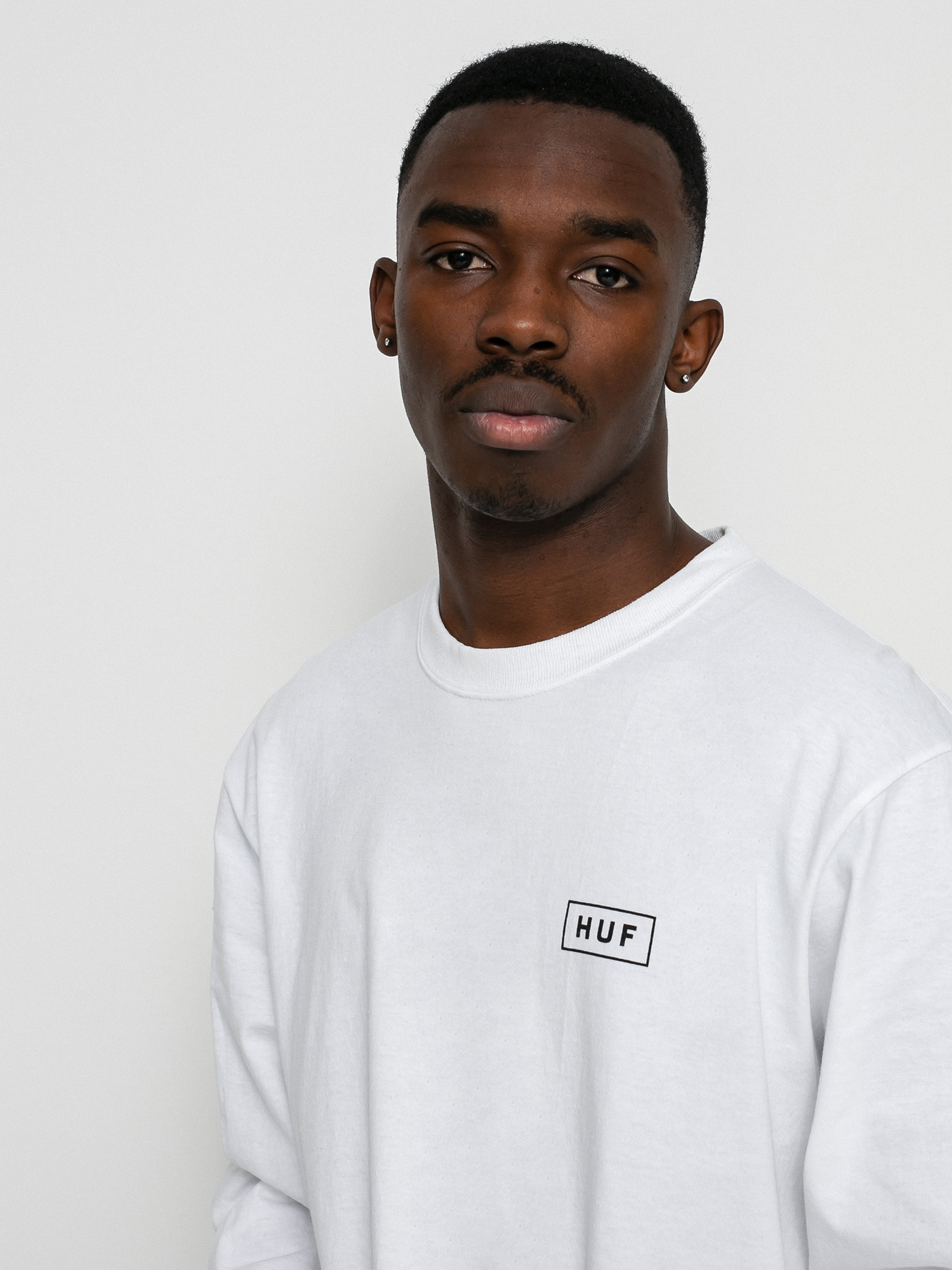 HUF Lightning Rose Longsleeve (white)