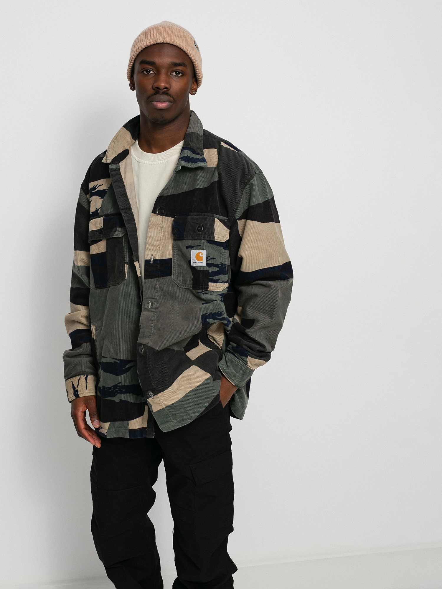 Carhartt WIP Dixon Shirt (camo mend)