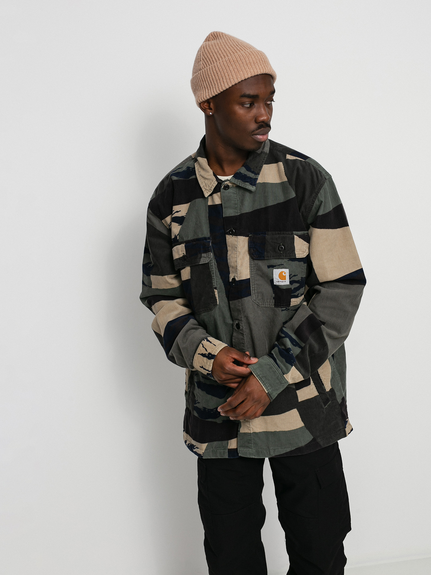 Carhartt WIP Dixon Shirt (camo mend)