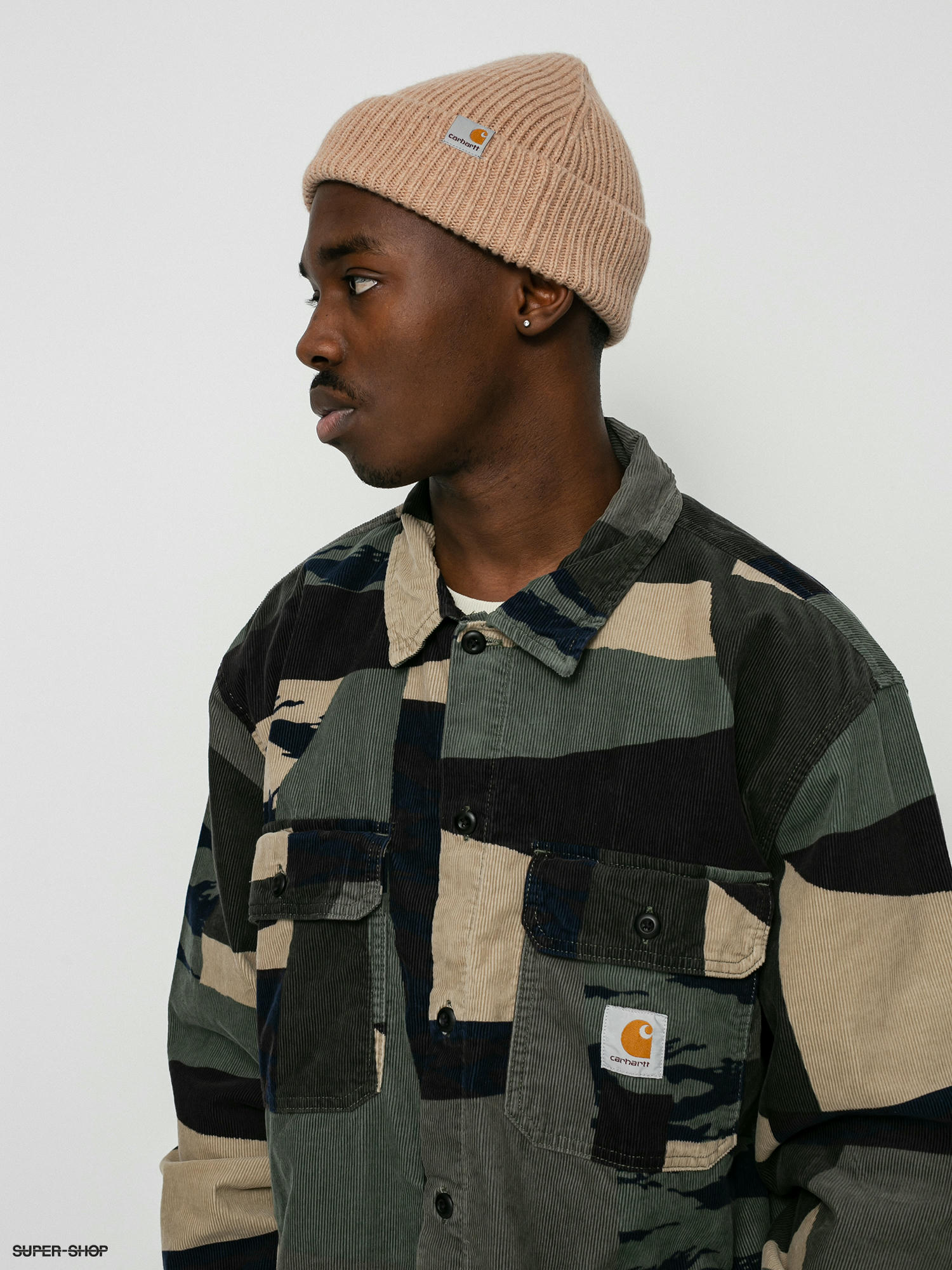 Unspoken  Carhartt WIP Whitsome Shirt Jacket - Camo Unite