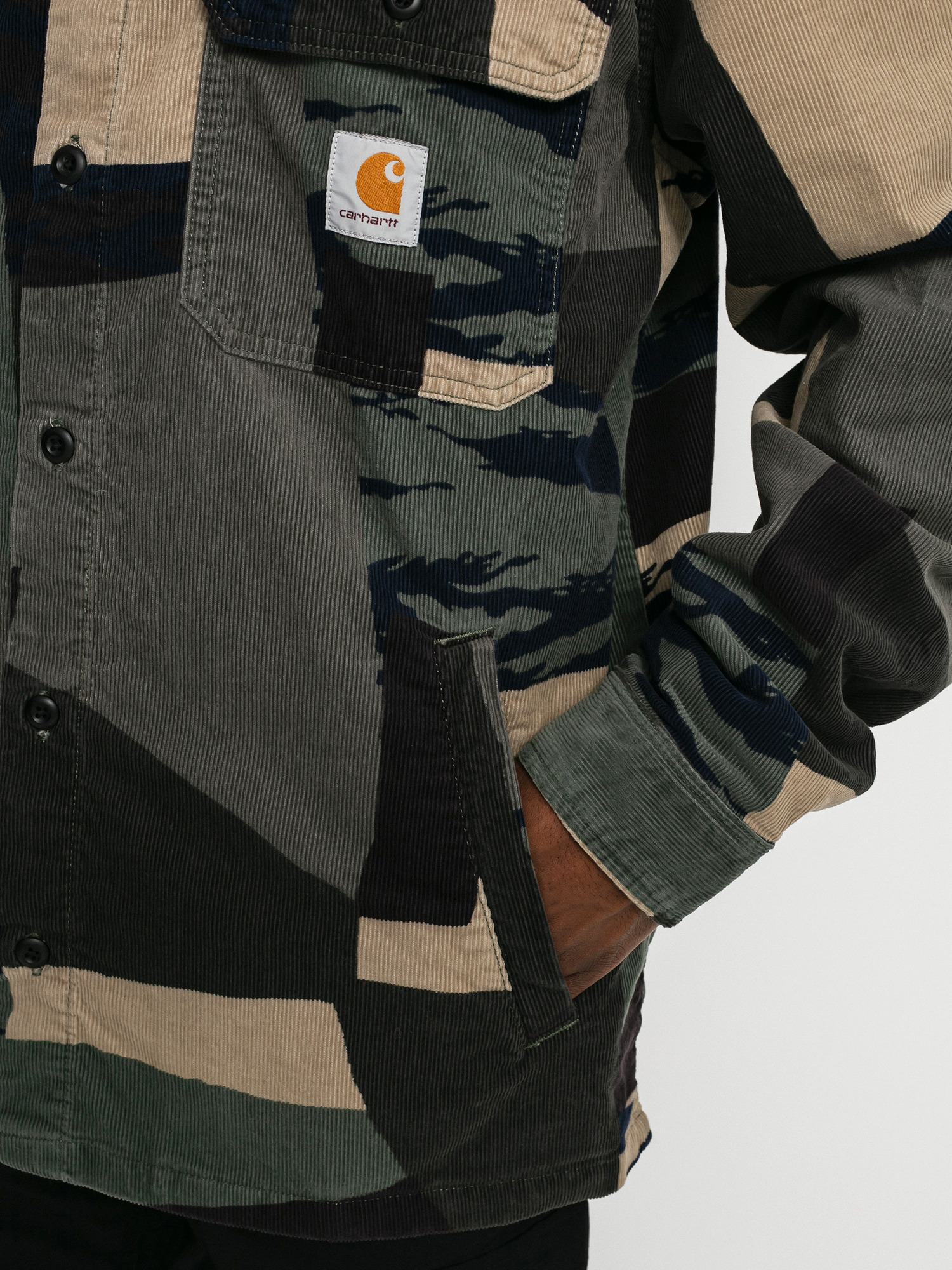 Carhartt WIP Dixon Shirt (camo mend)